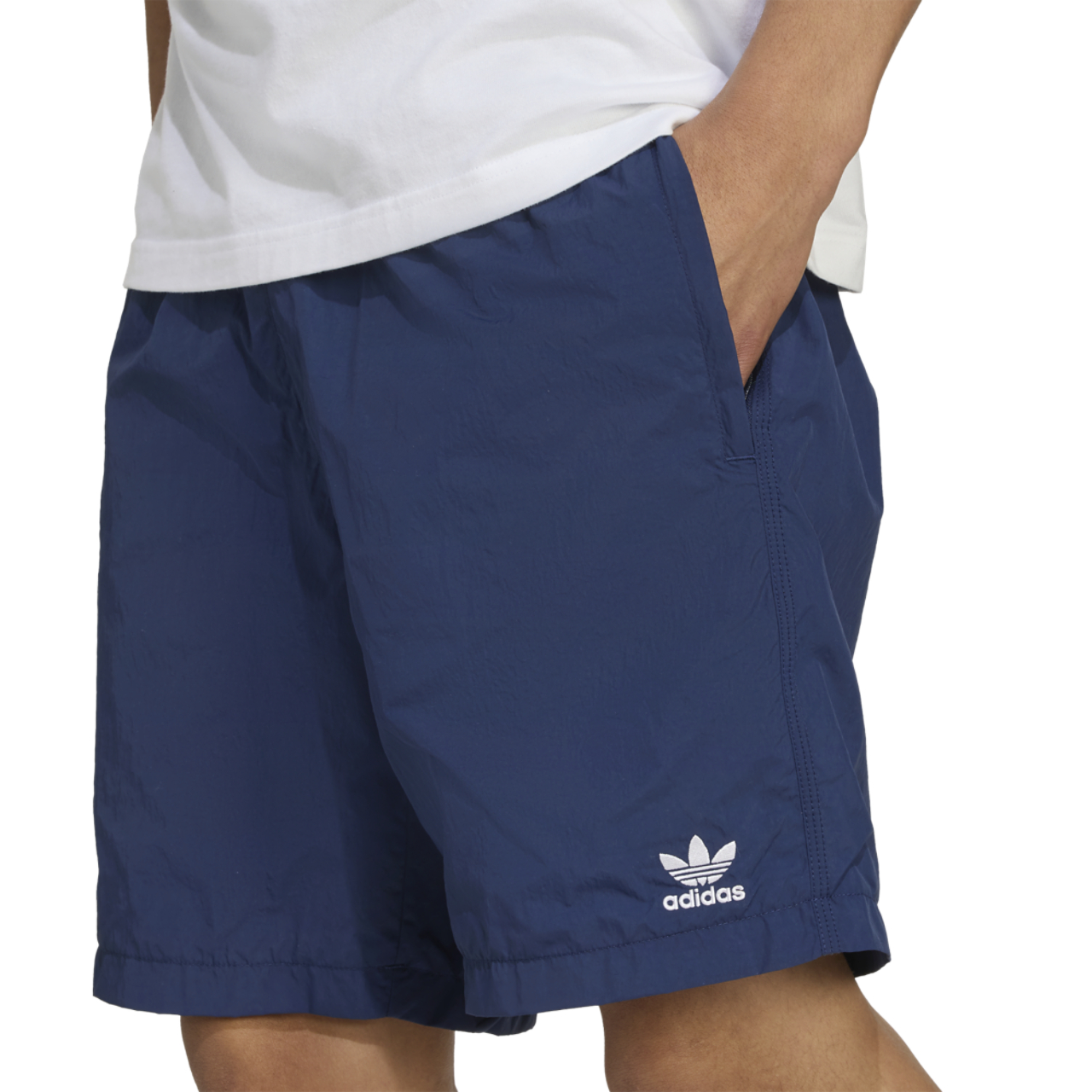 adidas Originals Trefoil Essentials Woven Pants Image 4 of 6. Tap to open photo gallery.