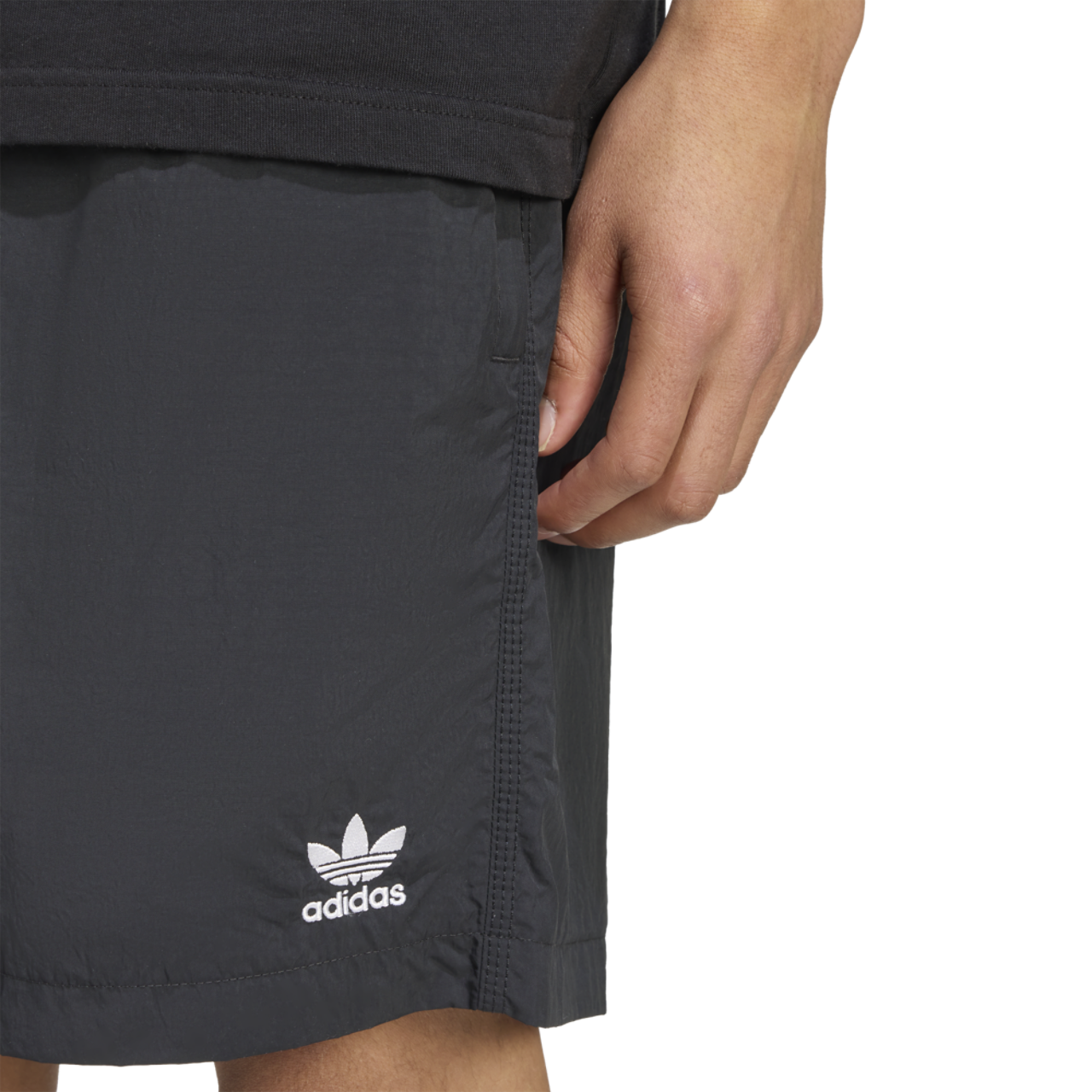 adidas Originals Trefoil Essentials Woven Pants Image 5 of 7. Tap to open photo gallery.
