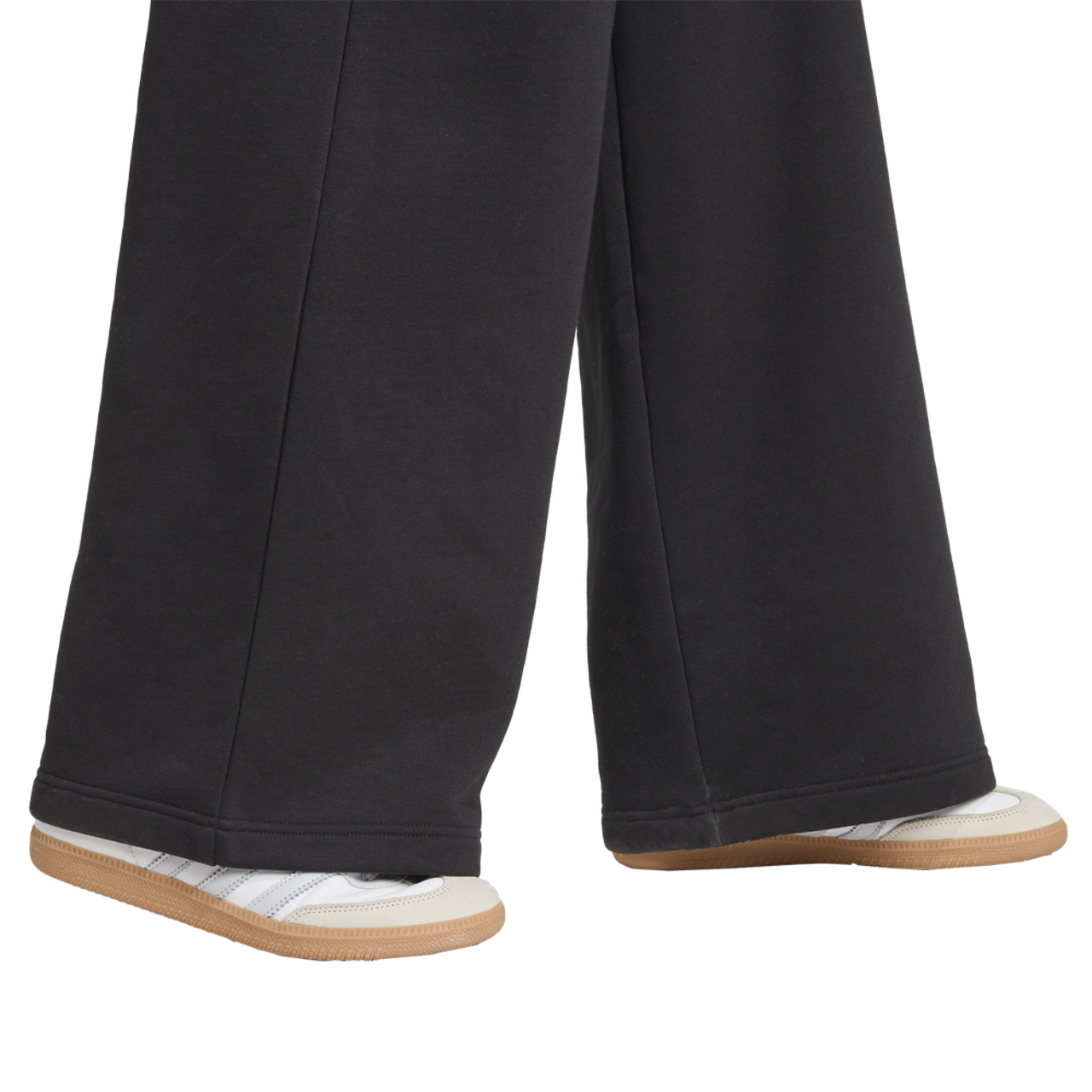 adidas Originals Essentials Fleece Wide Leg Pants Image 4 of 7. Tap to open photo gallery.