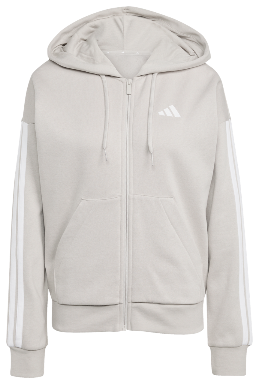 adidas Essentials 3-Stripes Full-Zip Fleece Hoodie - Women's