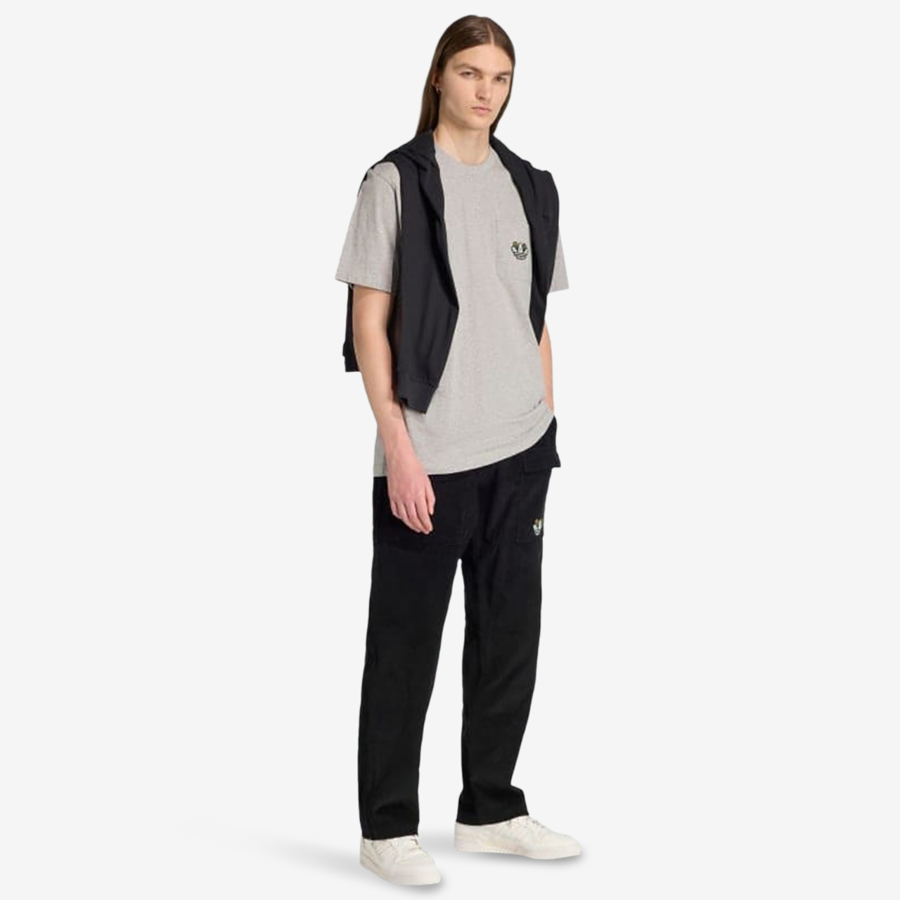 adidas Originals Monogram Regular Pants Image 3 of 3. Tap to open photo gallery.
