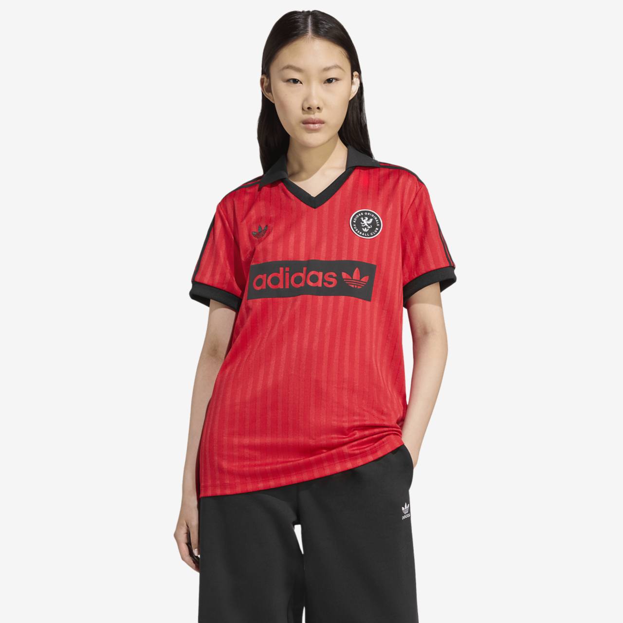 adidas Football Polo Tee Image 1 of 5. Tap to open photo gallery.