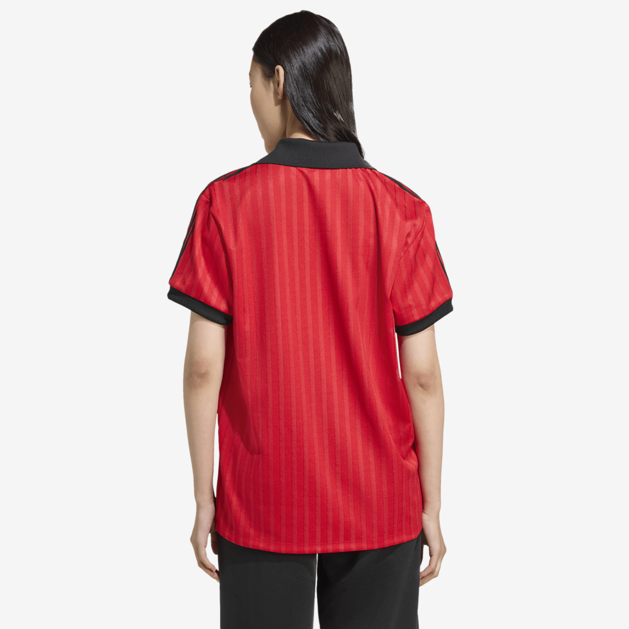 adidas Football Polo Tee Image 2 of 5. Tap to open photo gallery.