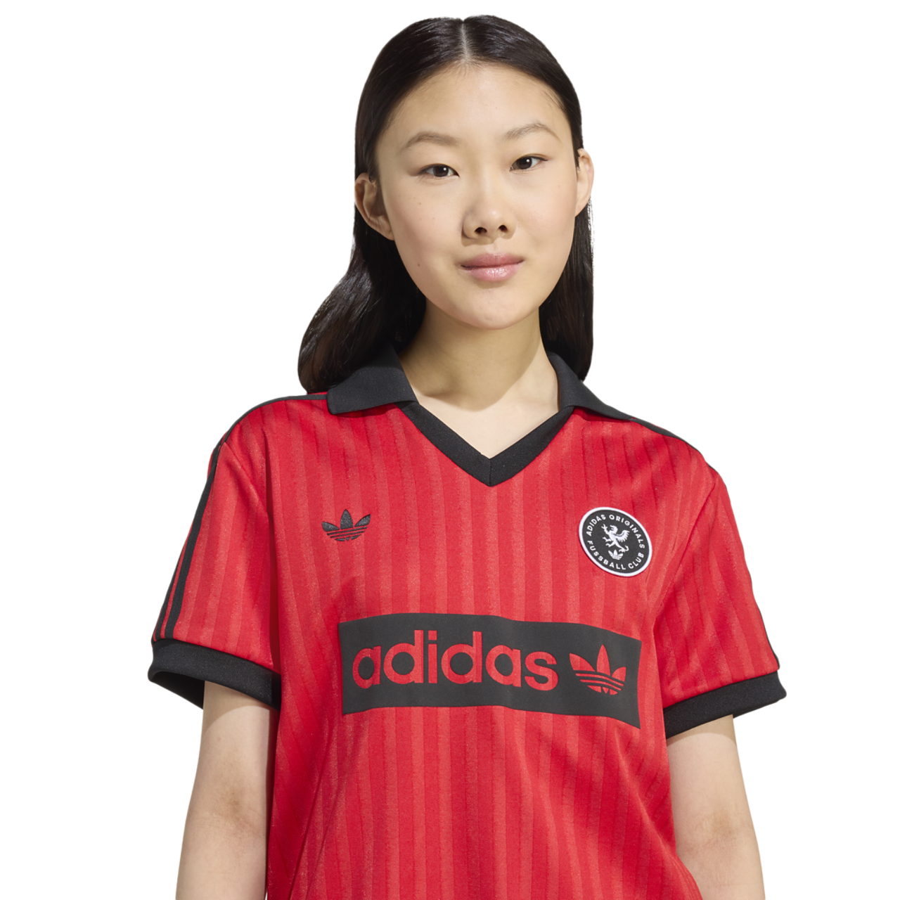 adidas Football Polo Tee Image 3 of 5. Tap to open photo gallery.