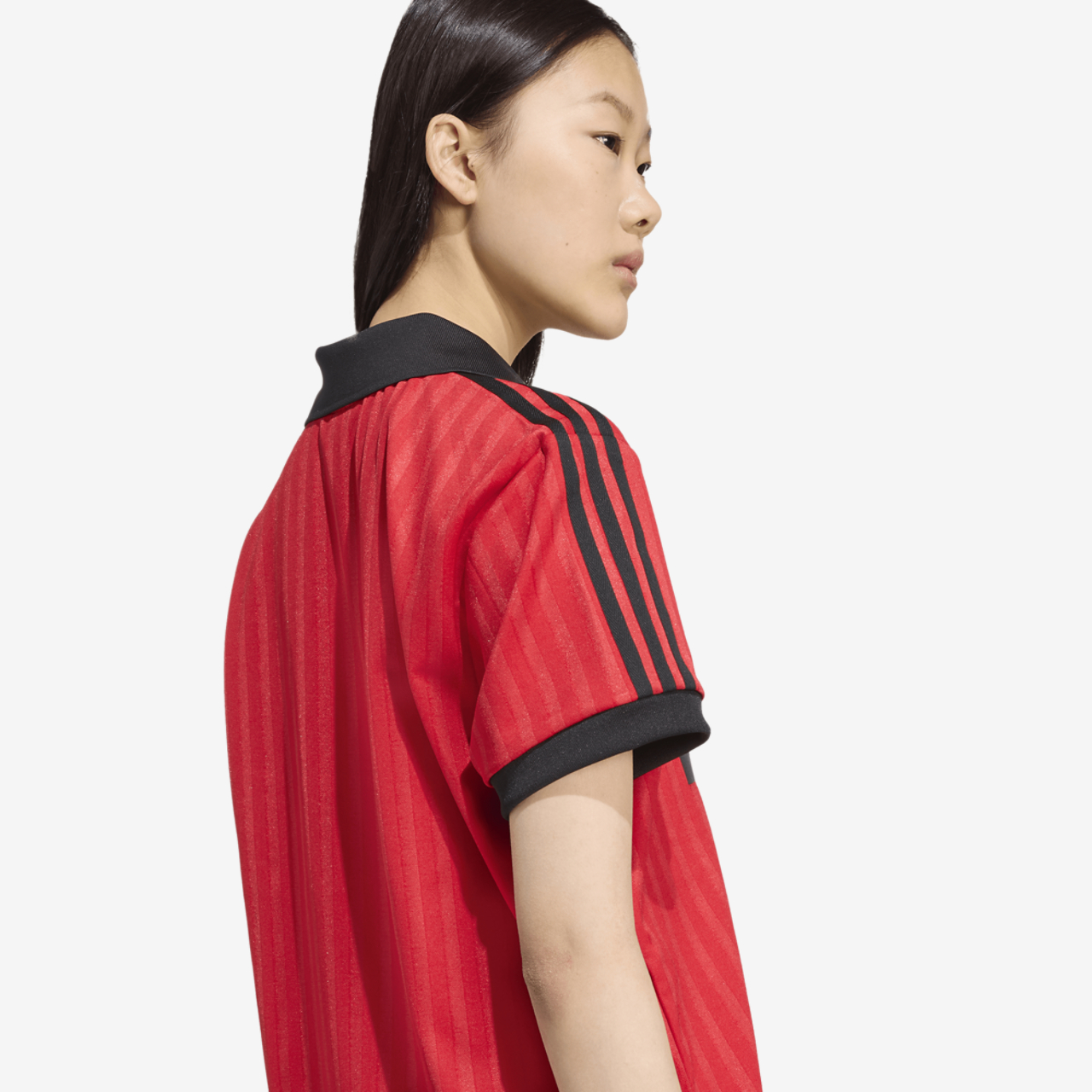 adidas Football Polo Tee Image 4 of 5. Tap to open photo gallery.