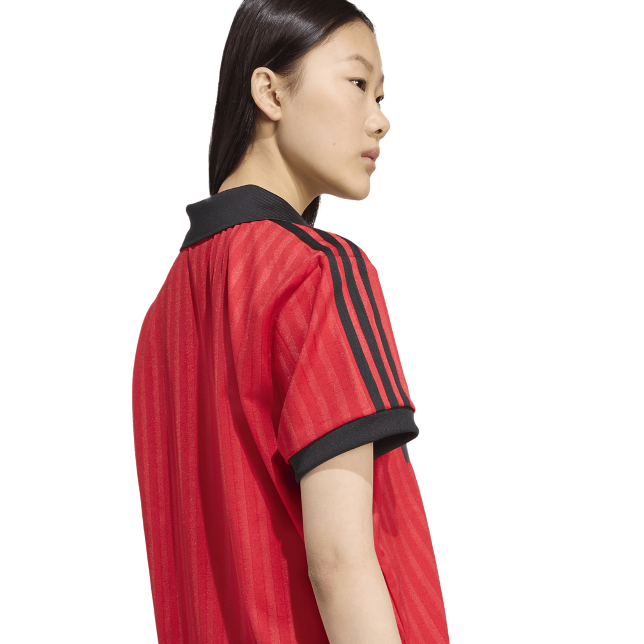 adidas Football Polo Tee Image 4 of 5. Tap to open photo gallery.
