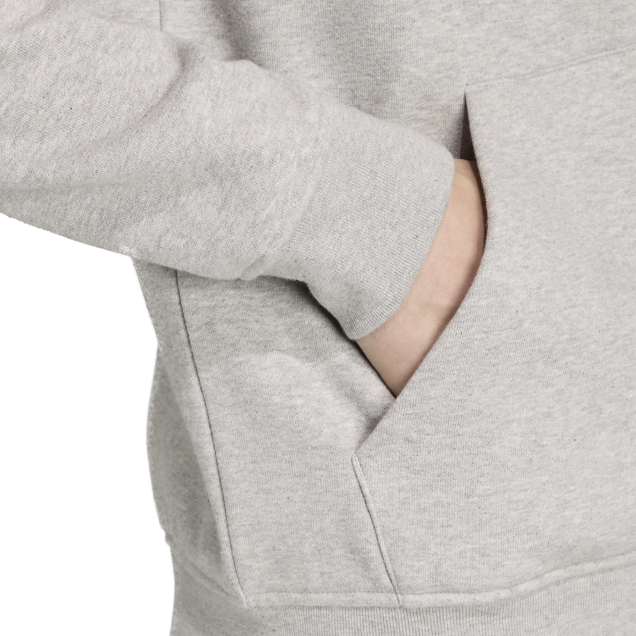 adidas Originals ESS Full-Zip Hoodie Image 4 of 6. Tap to open photo gallery.