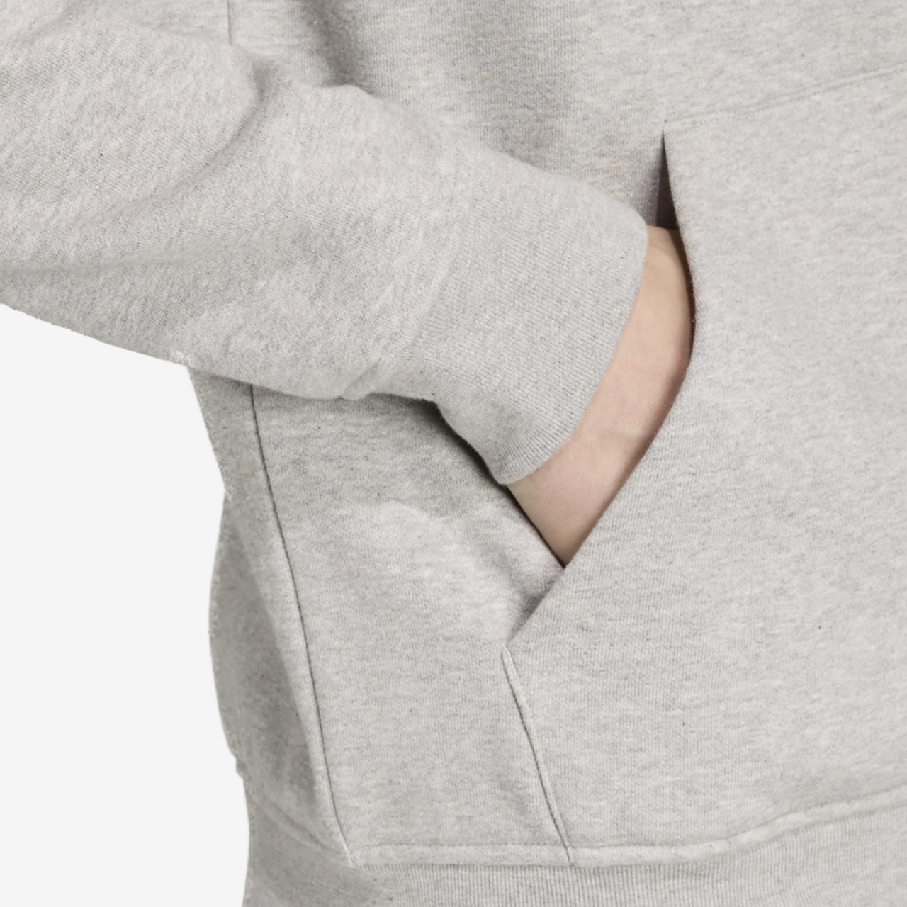 adidas Originals ESS Full-Zip Hoodie Image 4 of 6. Tap to open photo gallery.
