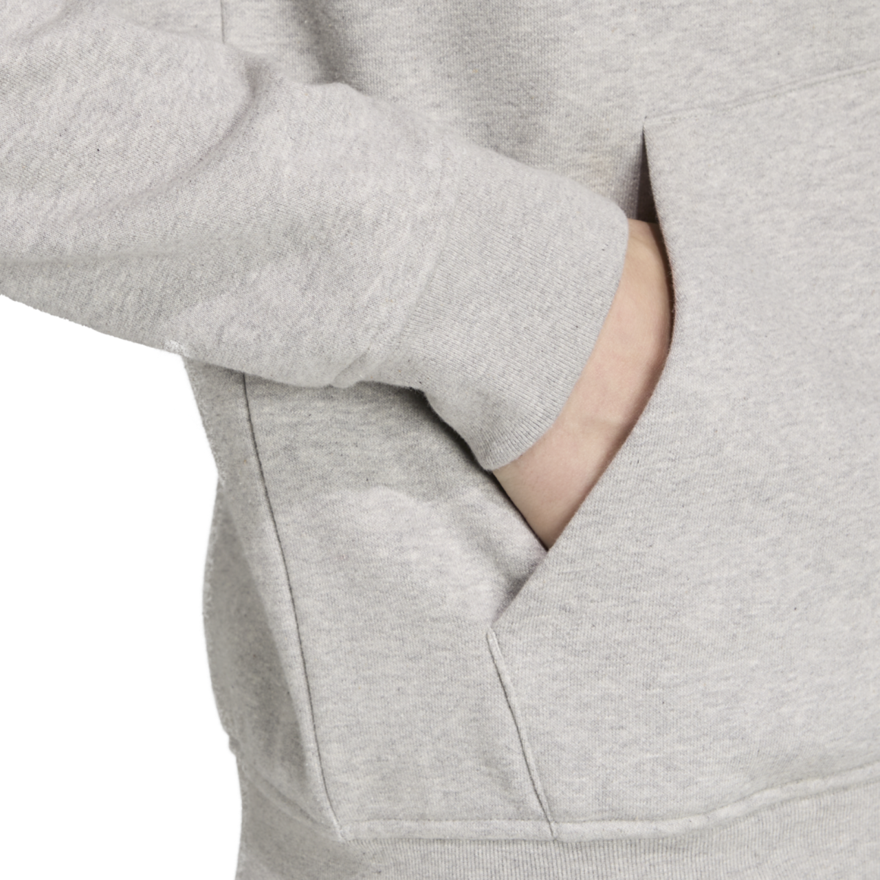adidas Originals ESS Full-Zip Hoodie Image 4 of 6. Tap to open photo gallery.