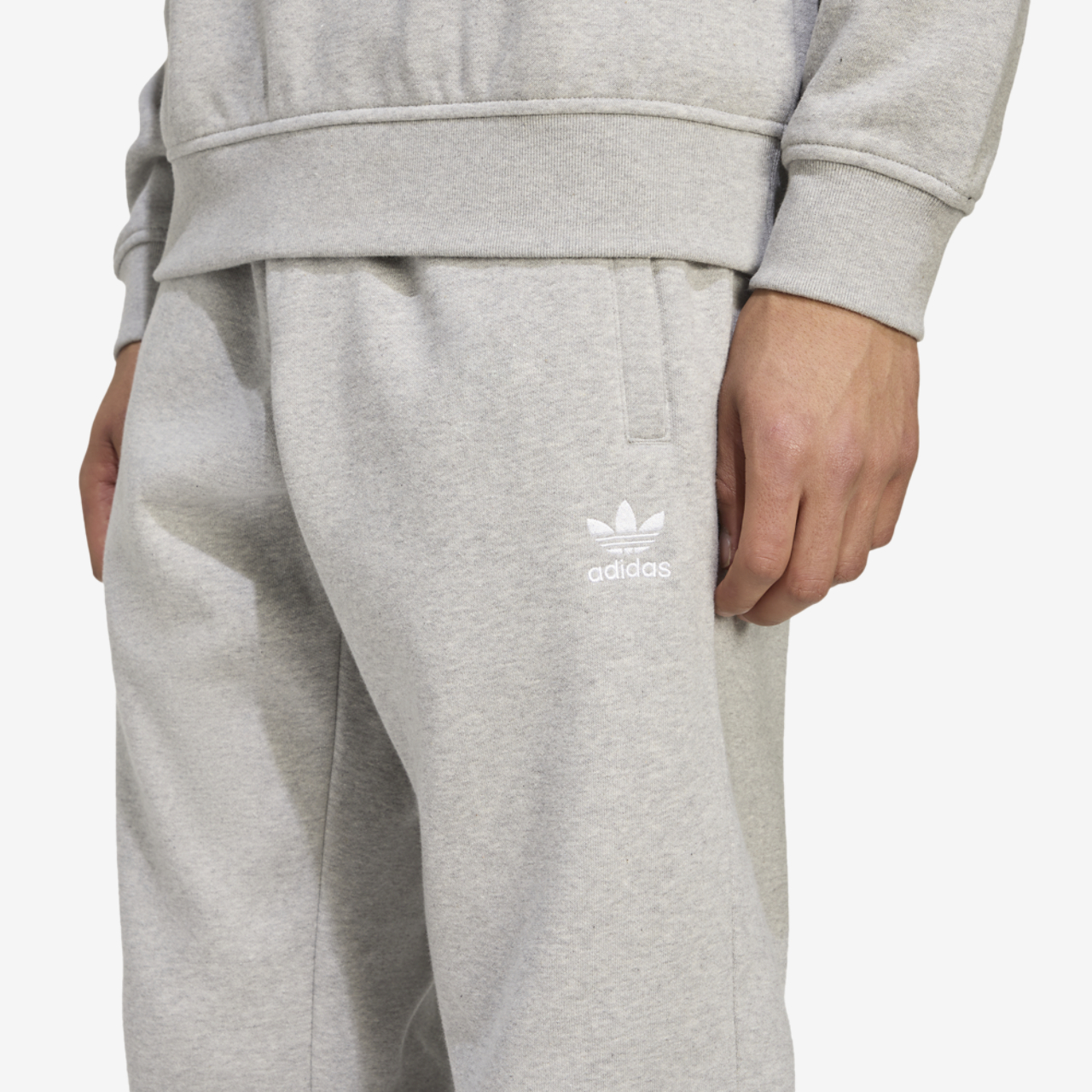 adidas Originals Trefoil Essentials Lifestyle Pants Image 3 of 5. Tap to open photo gallery.