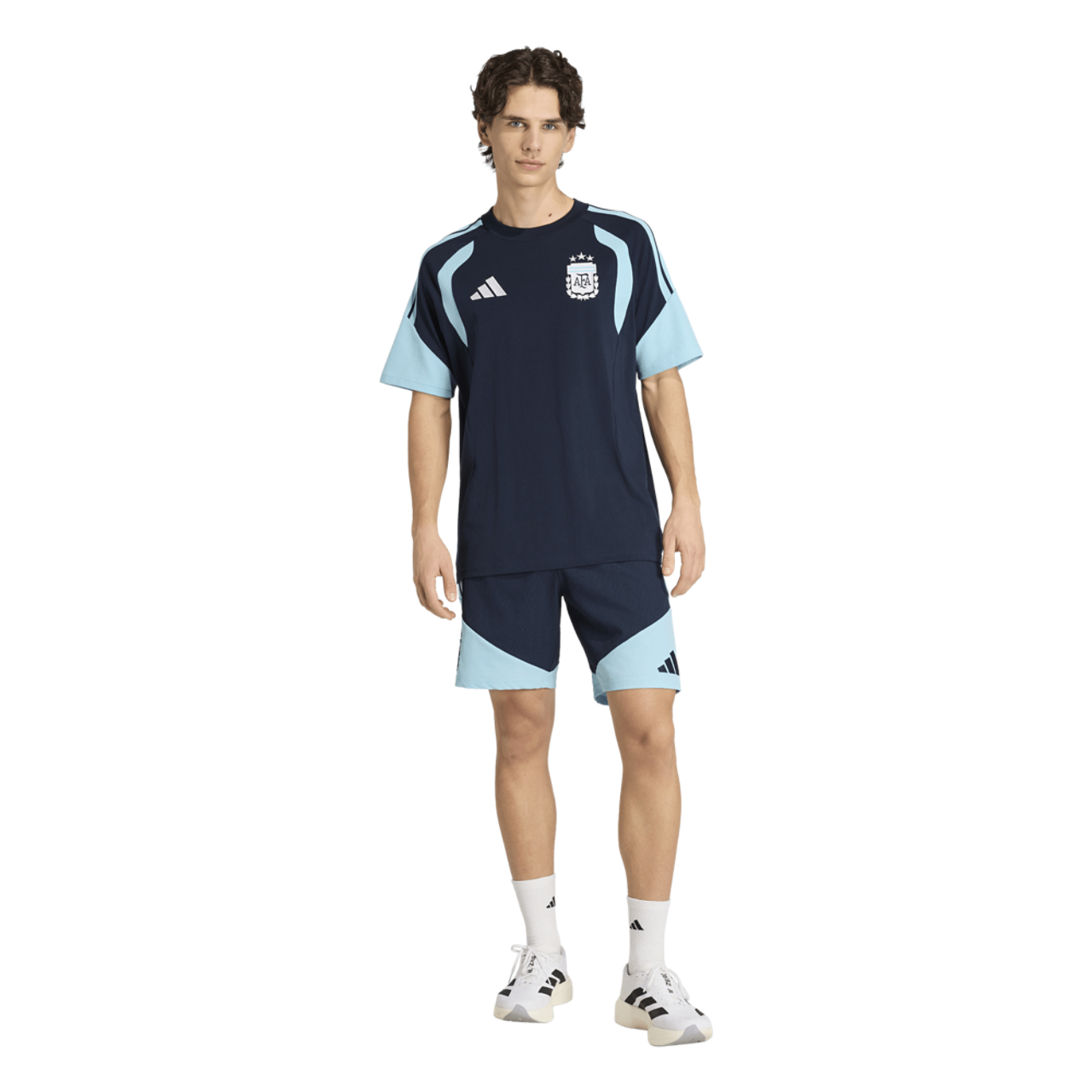 adidas Argentina 26 Tiro Sweat Tee Image 4 of 7. Tap to open photo gallery.