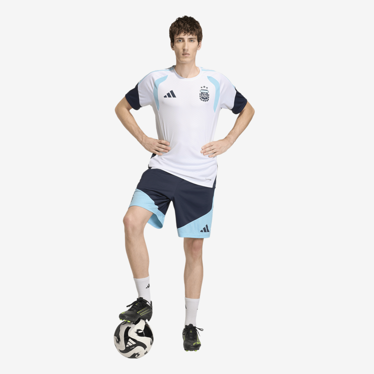 adidas Argentina 26 Tiro Training Shorts Image 4 of 7. Tap to open photo gallery.