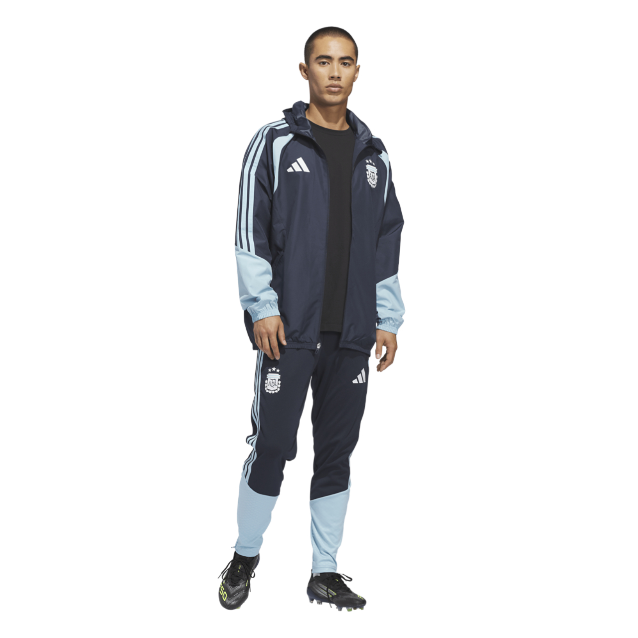 adidas Argentina 26 Tiro All Weather Jacket Image 4 of 7. Tap to open photo gallery.