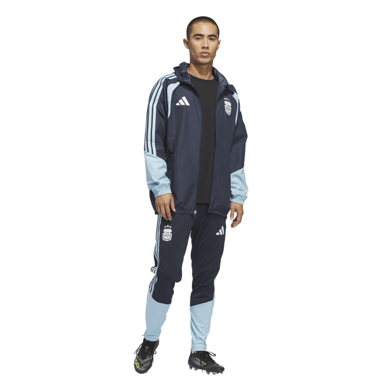 adidas Argentina 26 Tiro All Weather Jacket Image 4 of 7. Tap to open photo gallery.