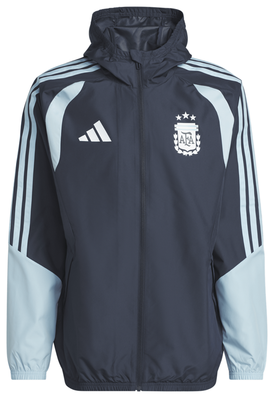 adidas Argentina 26 Tiro All Weather Jacket Image 7 of 7. Tap to open photo gallery.