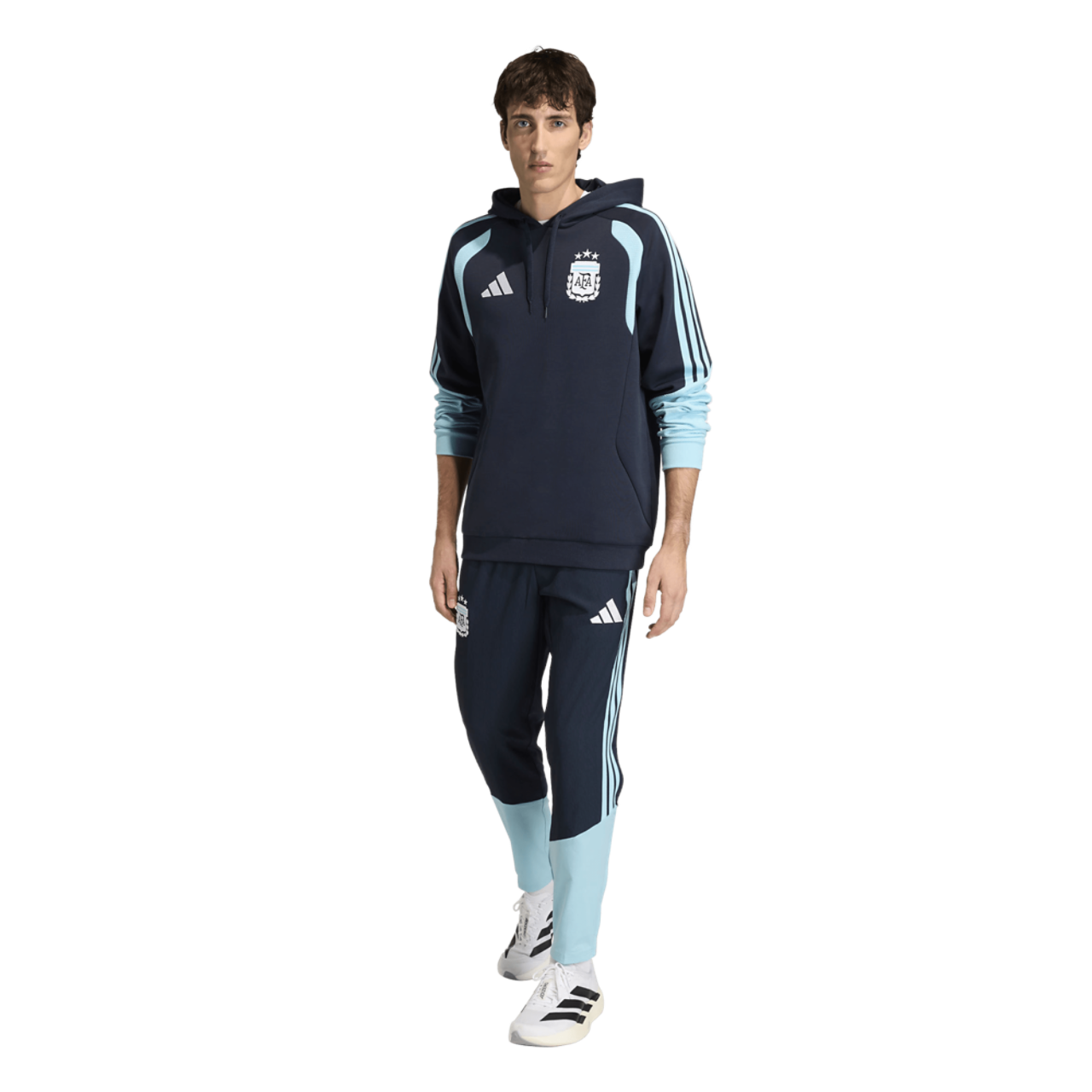adidas Argentina 26 Tiro Sweat Hoodie Image 4 of 7. Tap to open photo gallery.