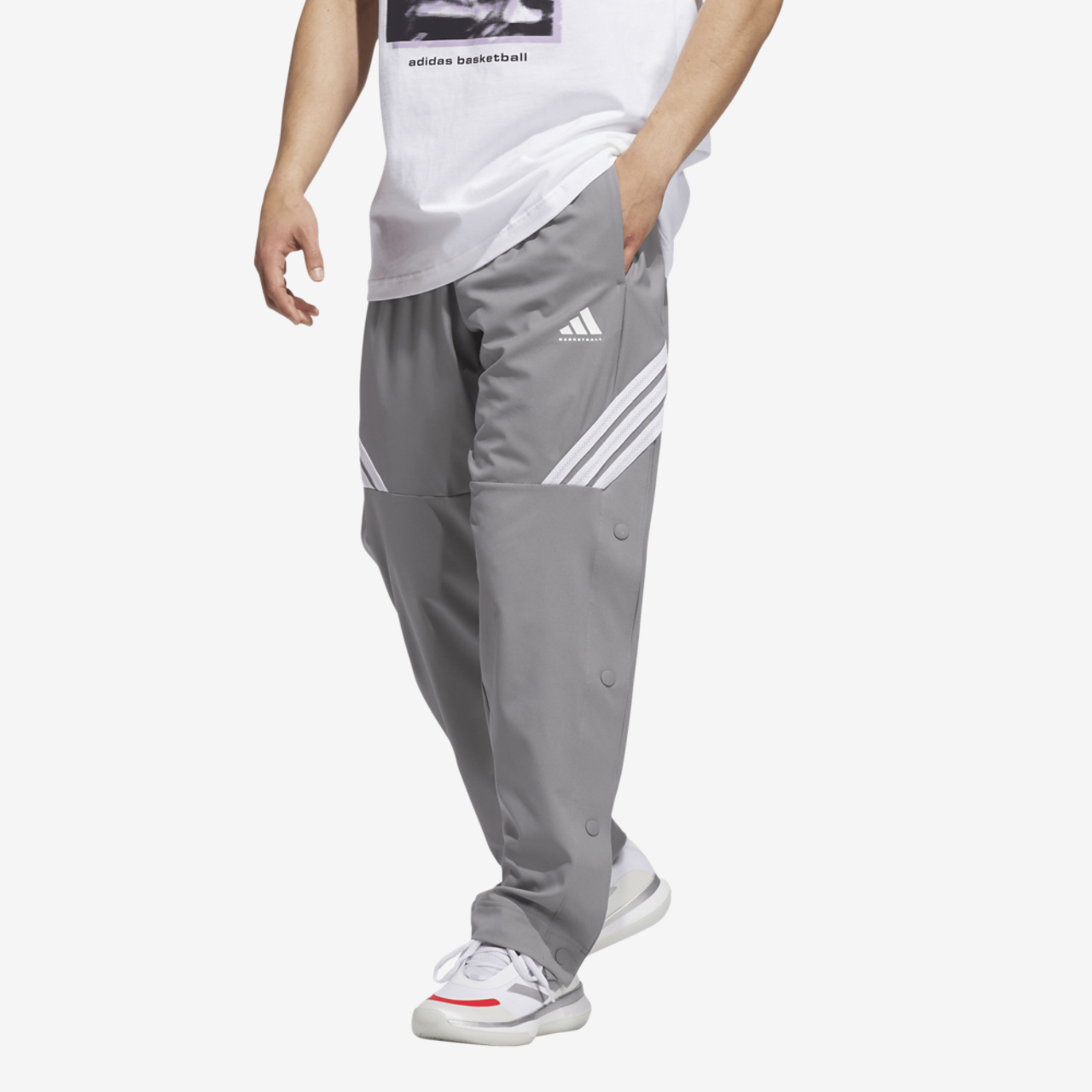 adidas CrazyLite Woven Basketball Pants Image 1 of 5. Tap to open photo gallery.