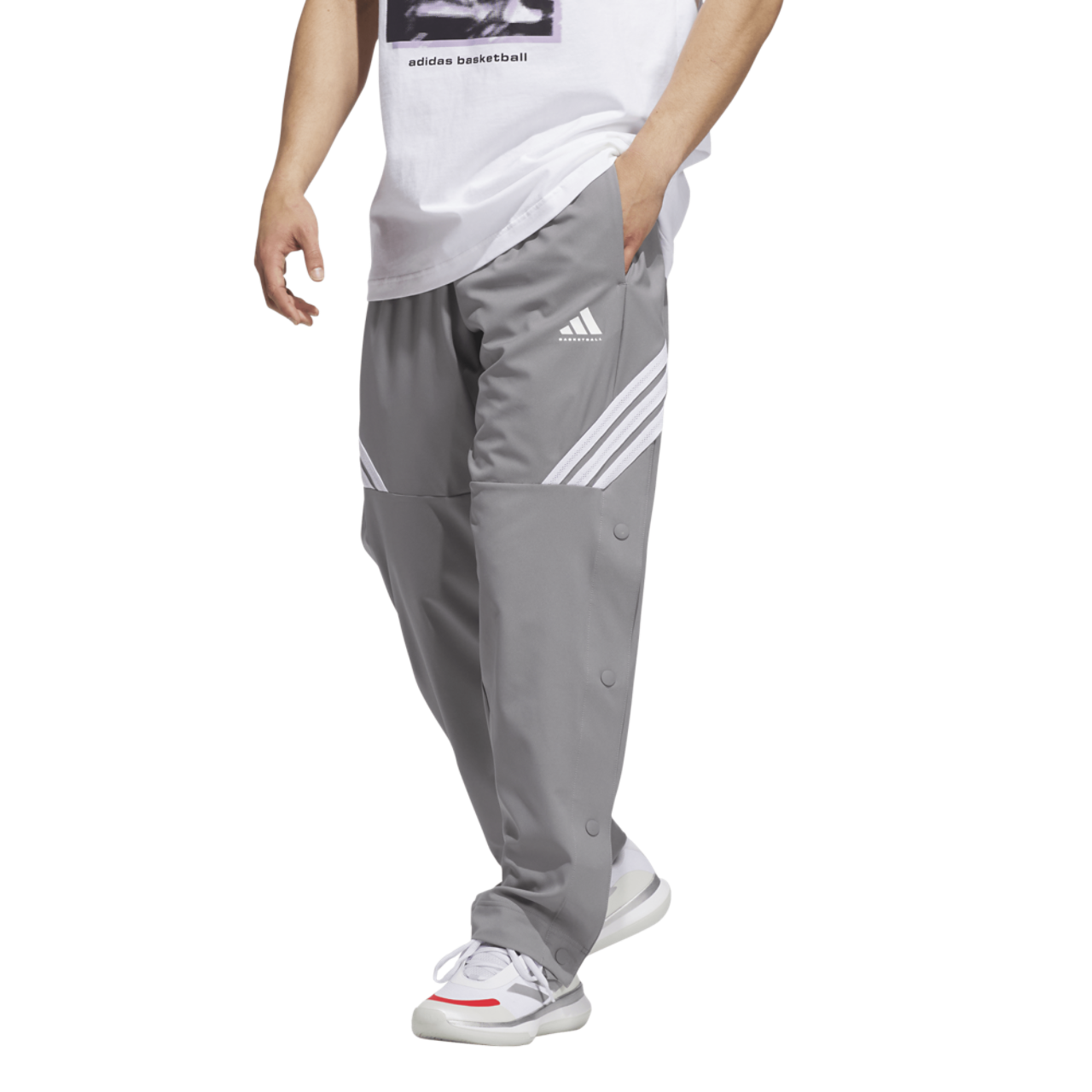 adidas CrazyLite Woven Basketball Pants Image 1 of 5. Tap to open photo gallery.