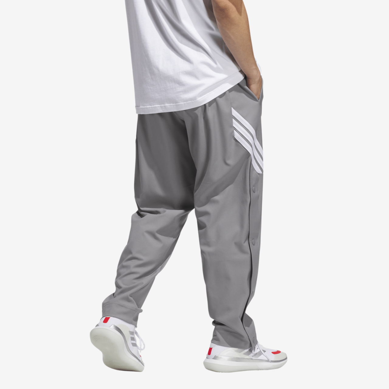 adidas CrazyLite Woven Basketball Pants Image 2 of 5. Tap to open photo gallery.