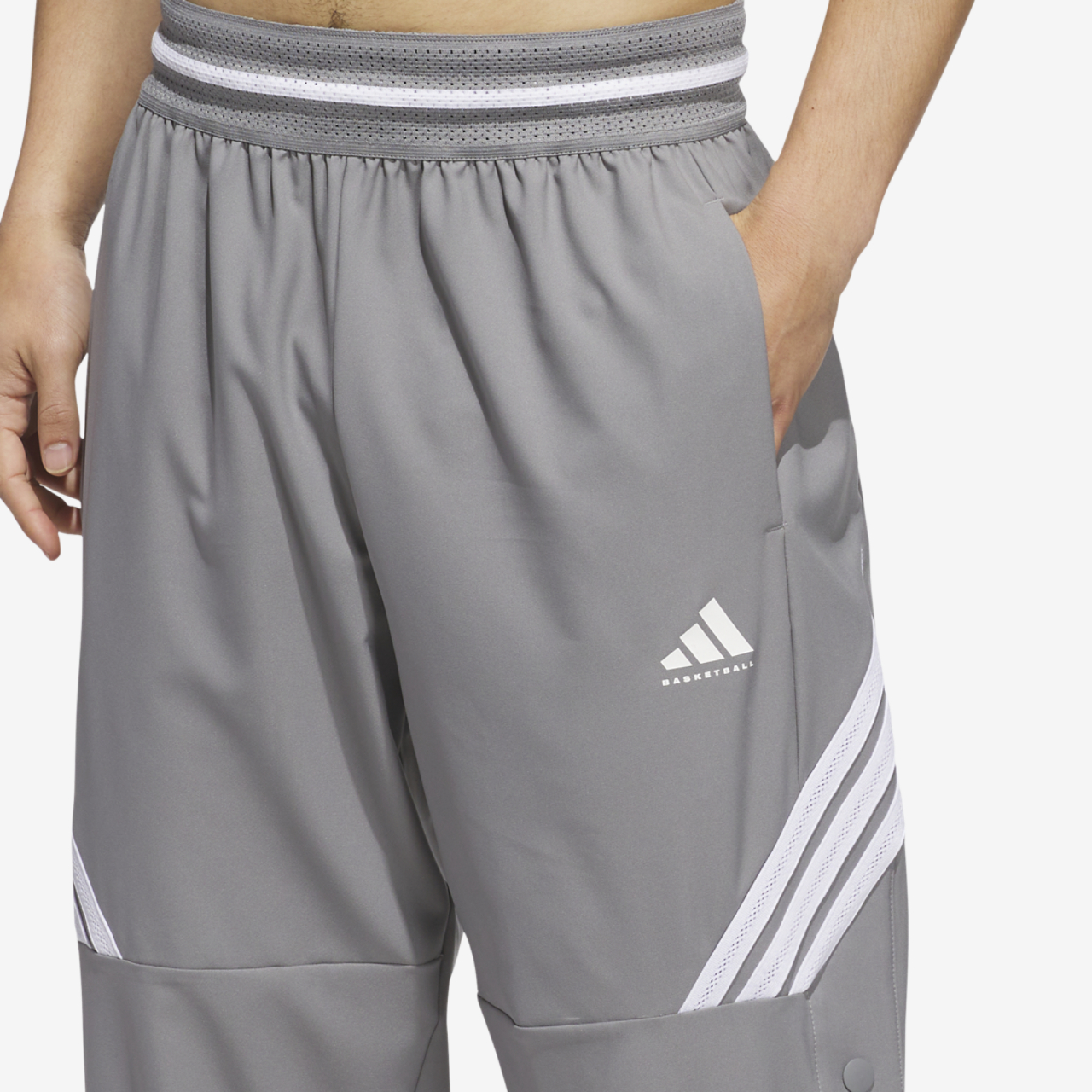 adidas CrazyLite Woven Basketball Pants Image 3 of 5. Tap to open photo gallery.