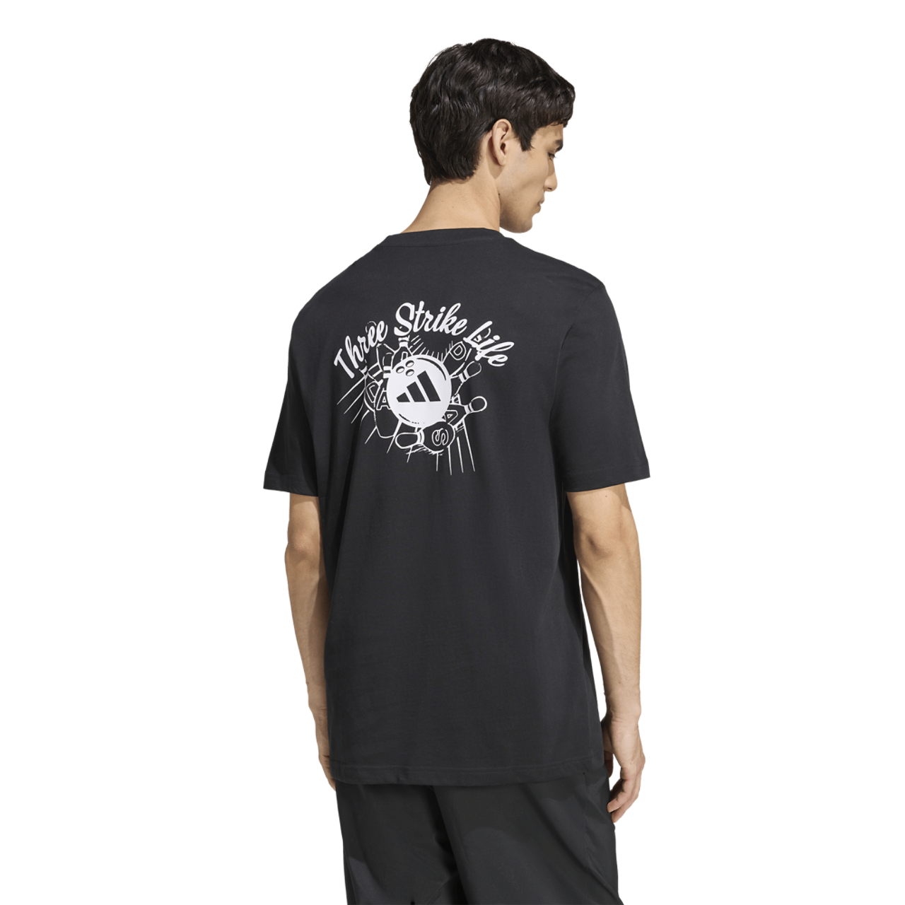 adidas Novelty Bowl Graphic T-Shirt Image 3 of 7. Tap to open photo gallery.