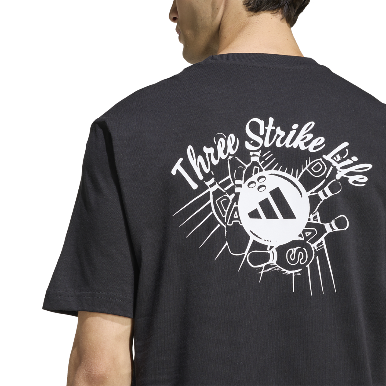 adidas Novelty Bowl Graphic T-Shirt Image 4 of 7. Tap to open photo gallery.