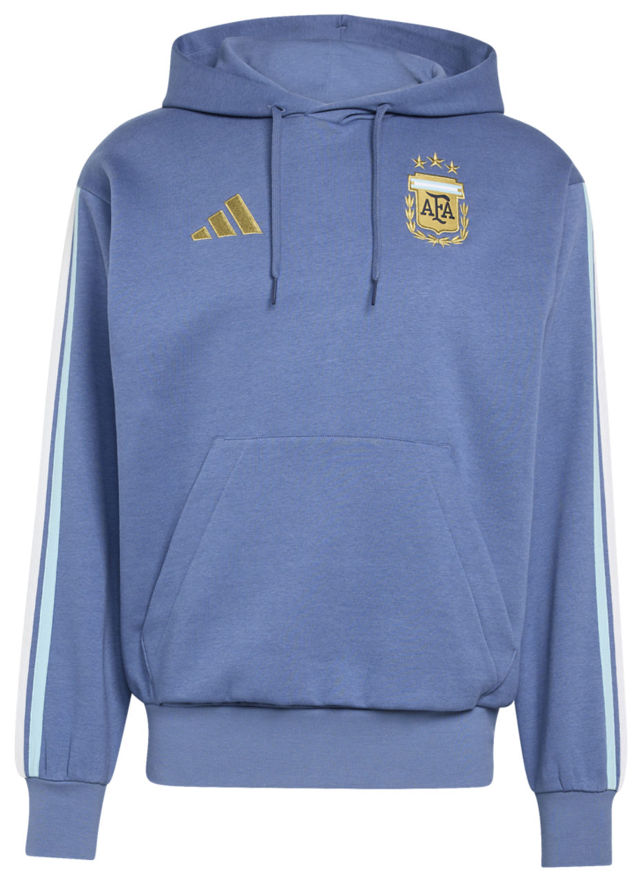 adidas Argentina Dna Fleece Hoodie Image 6 of 6. Tap to open photo gallery.