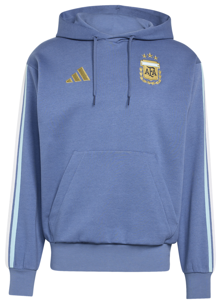 adidas Argentina Dna Fleece Hoodie Image 6 of 6. Tap to open photo gallery.