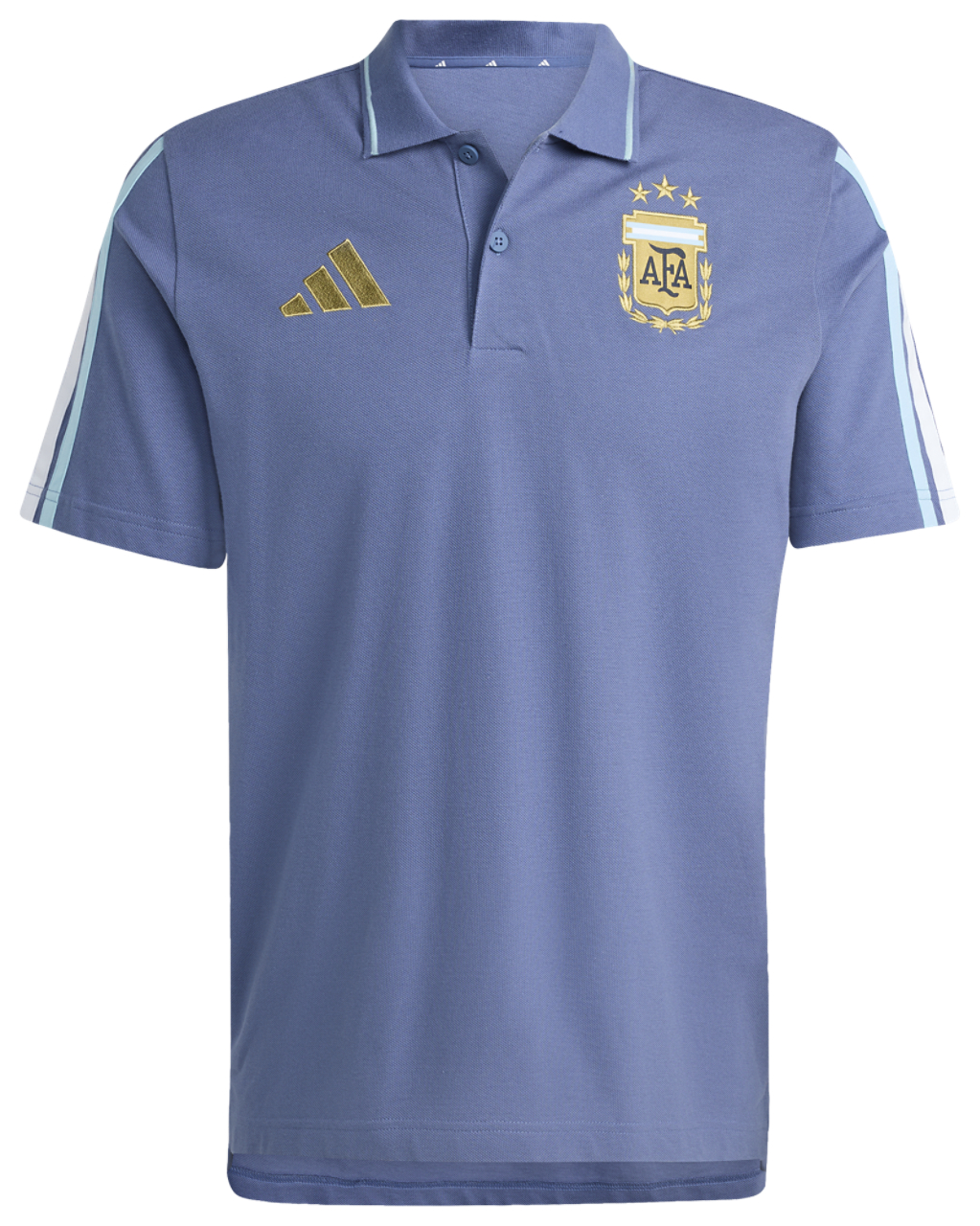 adidas Argentina Alphaskin Polo Image 6 of 6. Tap to open photo gallery.