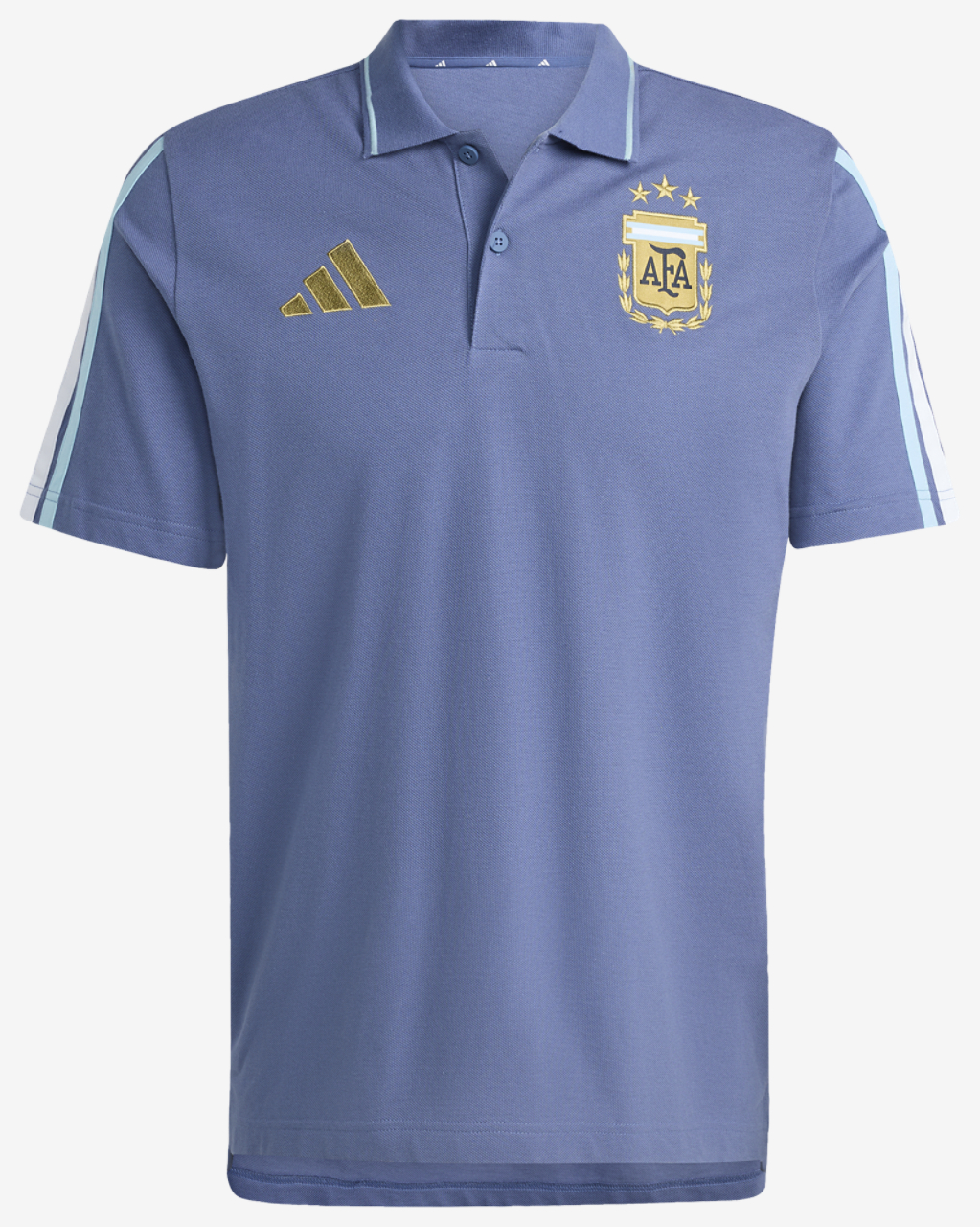 adidas Argentina Alphaskin Polo Image 6 of 6. Tap to open photo gallery.