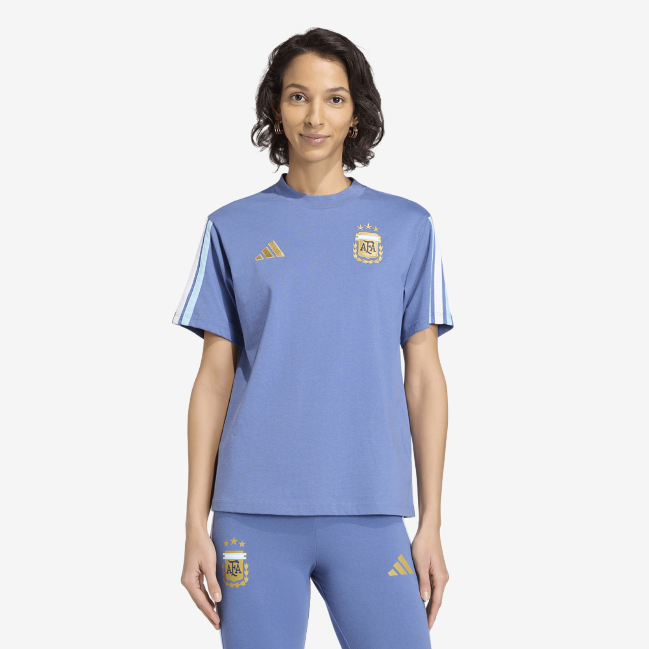 adidas Argentina Alphaskin Tee Image 1 of 6. Tap to open photo gallery.