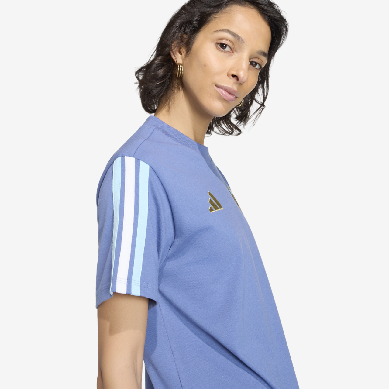 adidas Argentina Alphaskin Tee Image 4 of 6. Tap to open photo gallery.