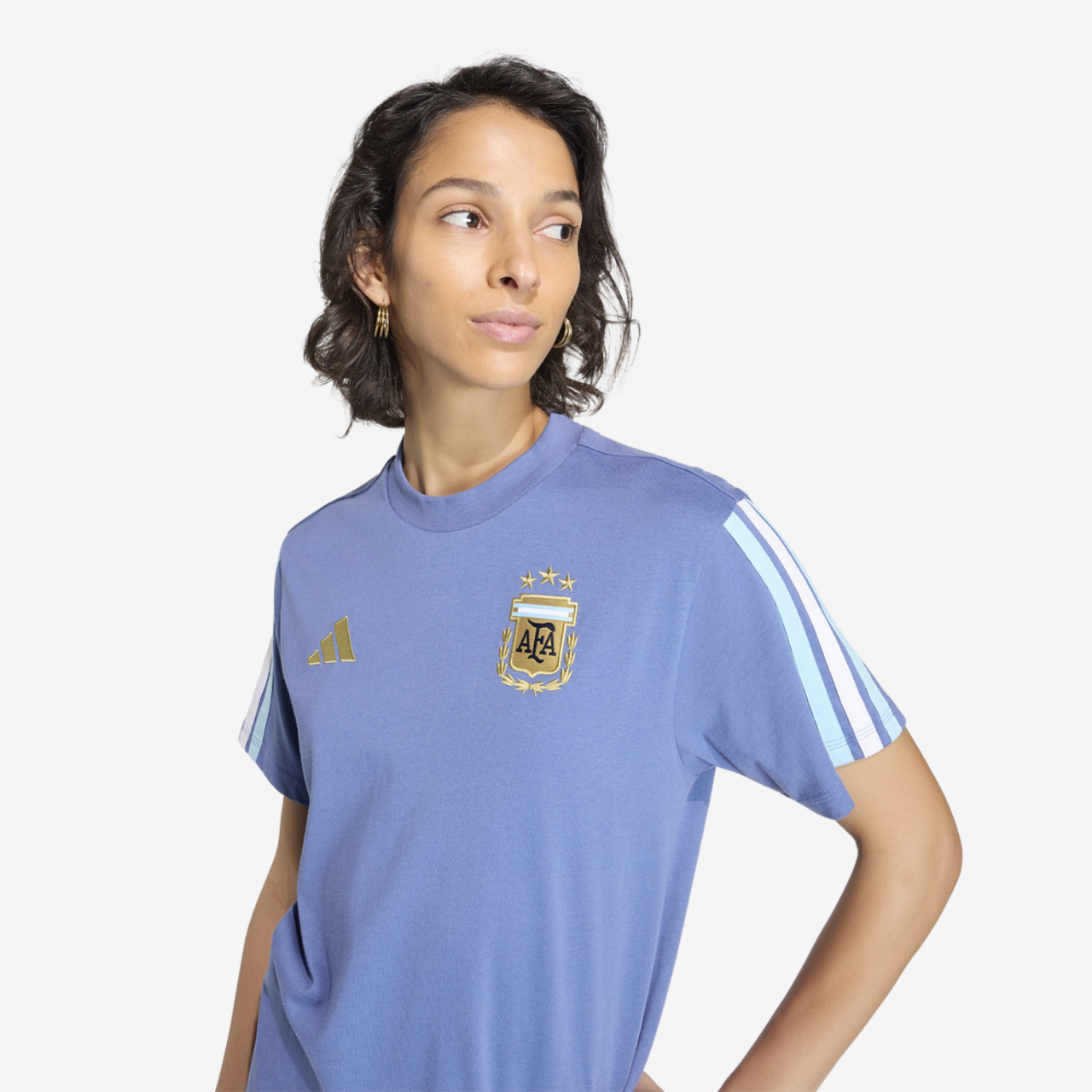 adidas Argentina Alphaskin Tee Image 5 of 6. Tap to open photo gallery.