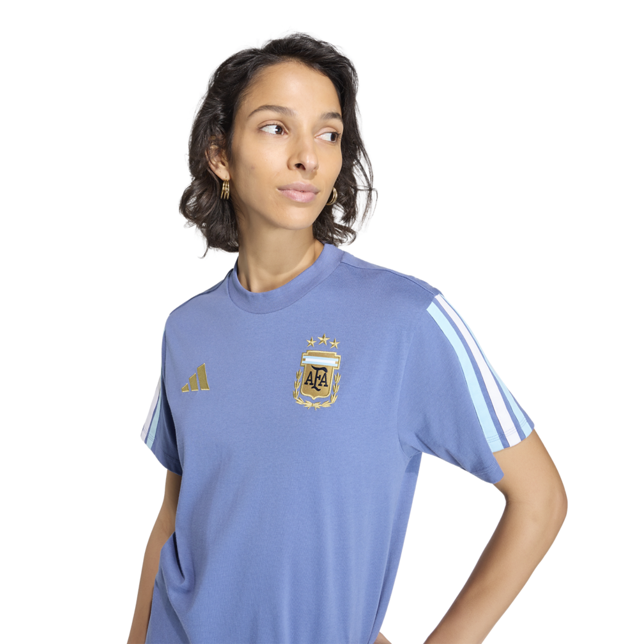 adidas Argentina Alphaskin Tee Image 5 of 6. Tap to open photo gallery.