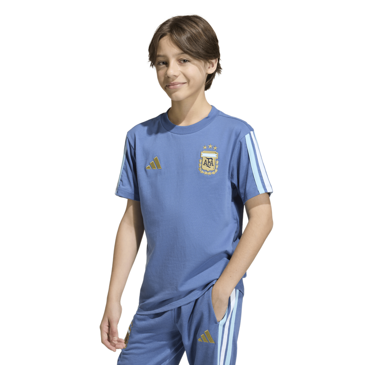 adidas Argentina World Cup T-Shirt Image 1 of 8. Tap to open photo gallery.