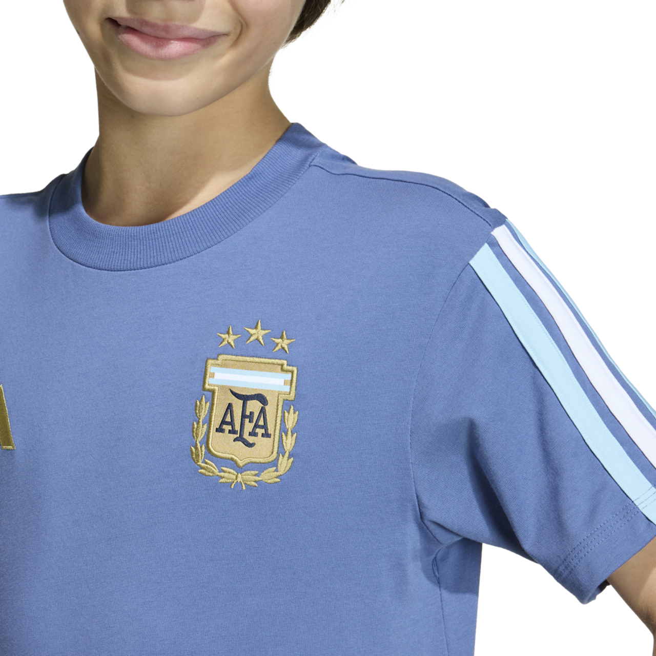 adidas Argentina World Cup T-Shirt Image 4 of 8. Tap to open photo gallery.