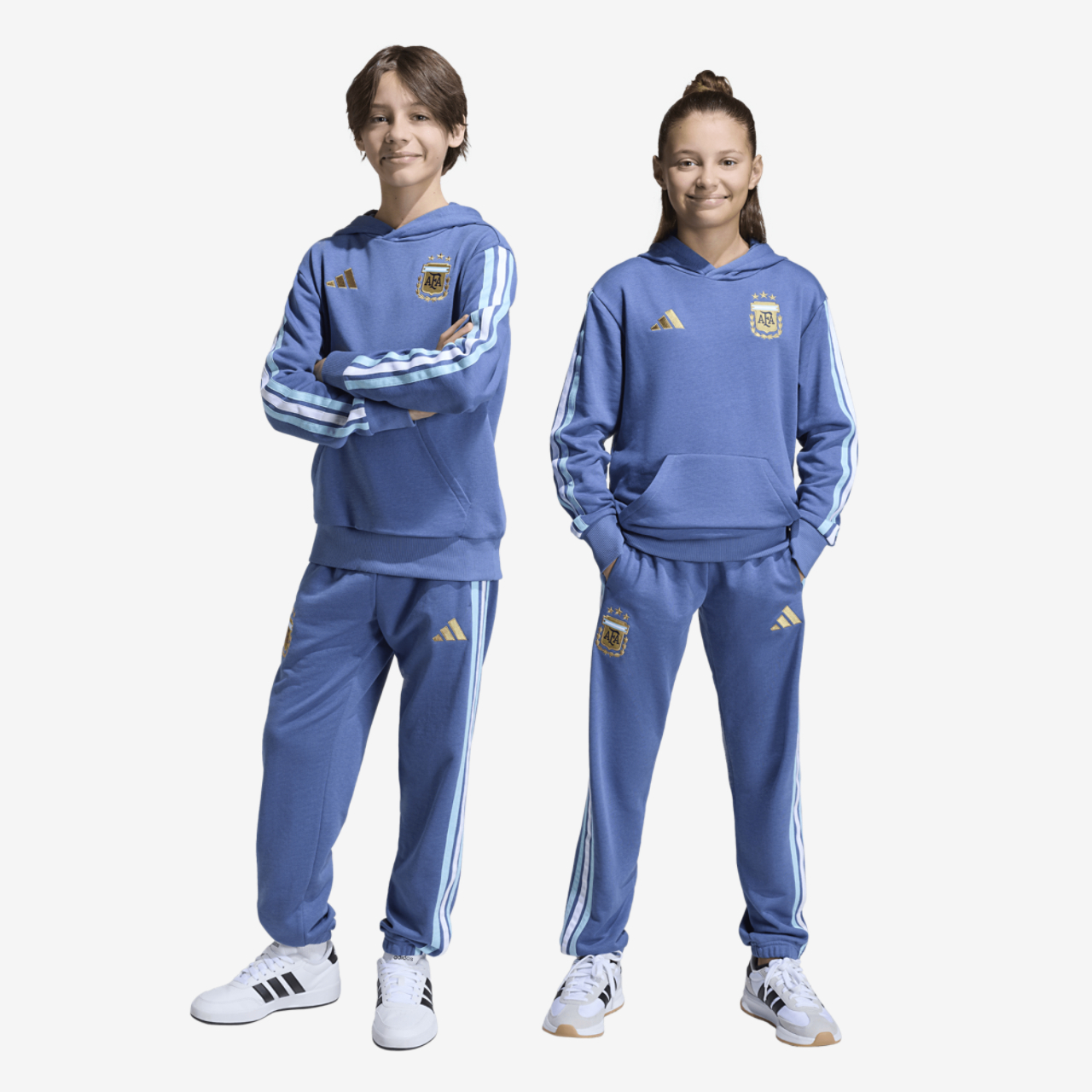 adidas Argentina World Cup Away Kids Pants Image 7 of 8. Tap to open photo gallery.