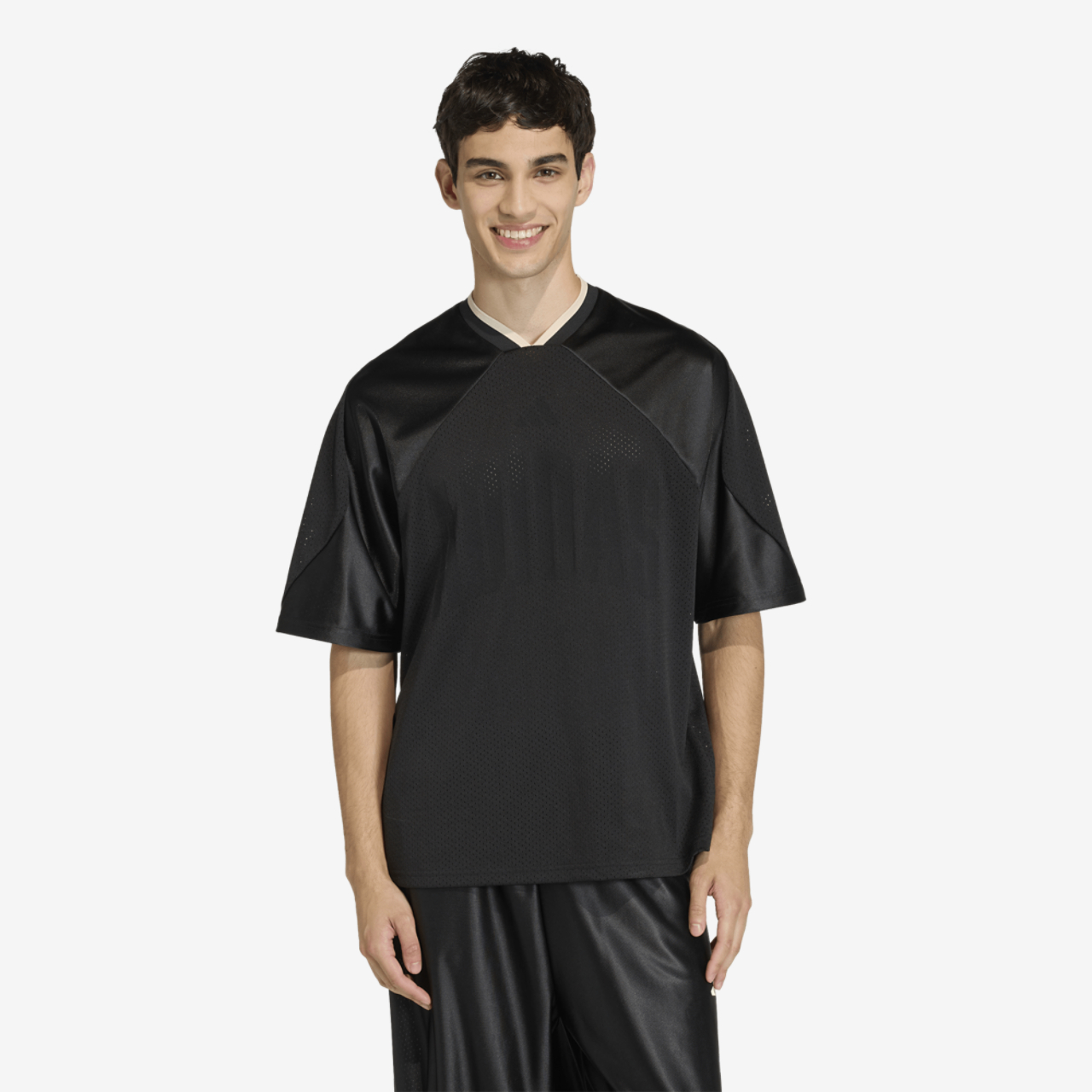 adidas Stadium Graphic Mesh T-Shirt Image 1 of 7. Tap to open photo gallery.
