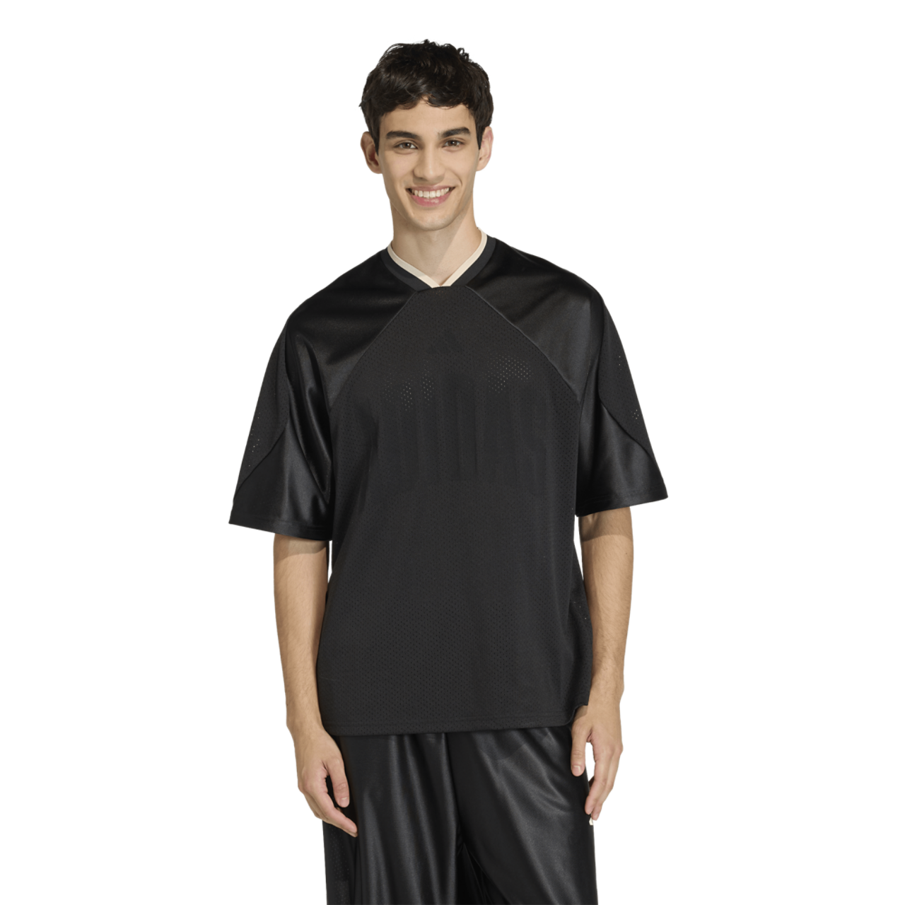adidas Stadium Graphic Mesh T-Shirt Image 1 of 7. Tap to open photo gallery.