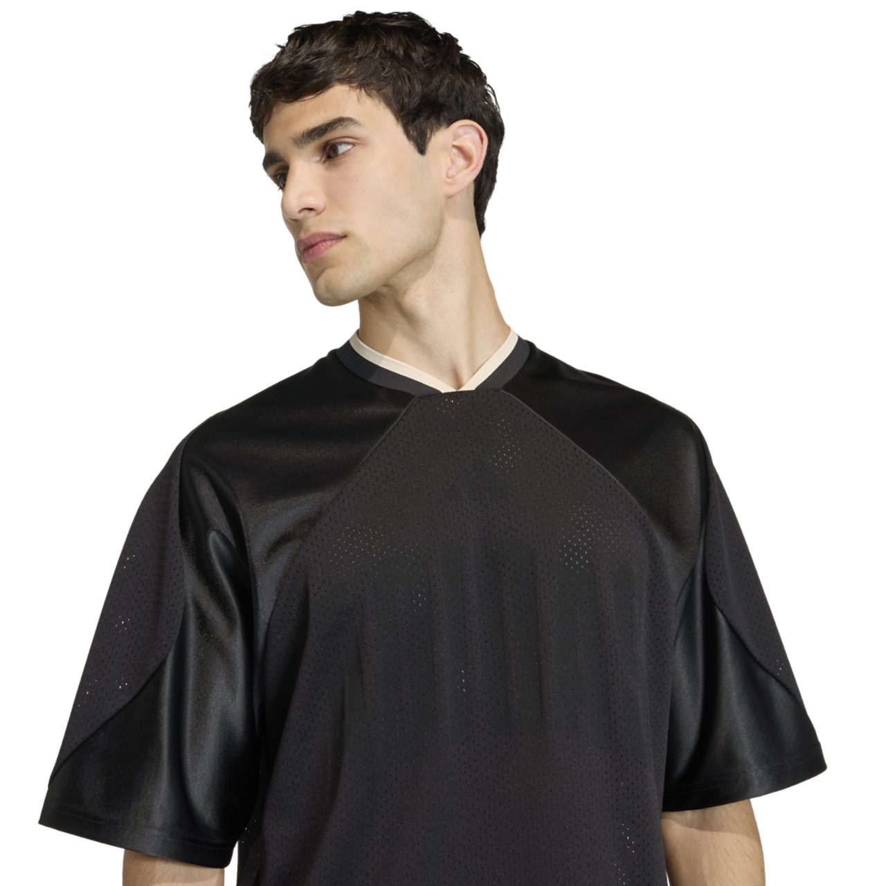 adidas Stadium Graphic Mesh T-Shirt Image 5 of 7. Tap to open photo gallery.