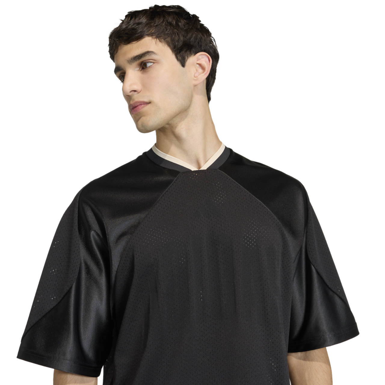 adidas Stadium Graphic Mesh T-Shirt Image 5 of 7. Tap to open photo gallery.