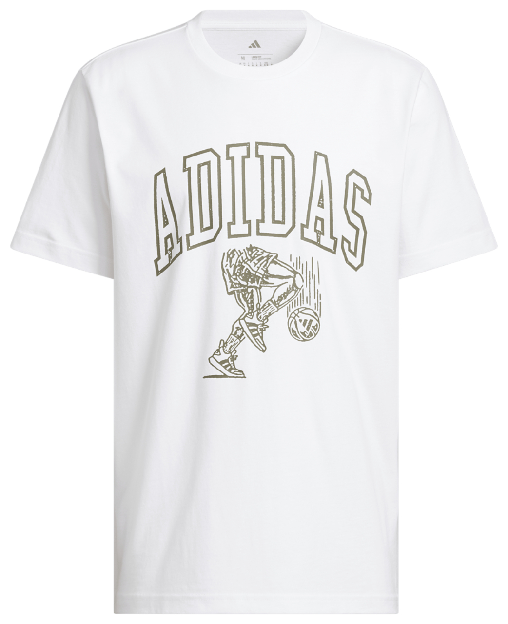 adidas Collegiate Arch Graphic T-Shirt Image 6 of 6. Tap to open photo gallery.