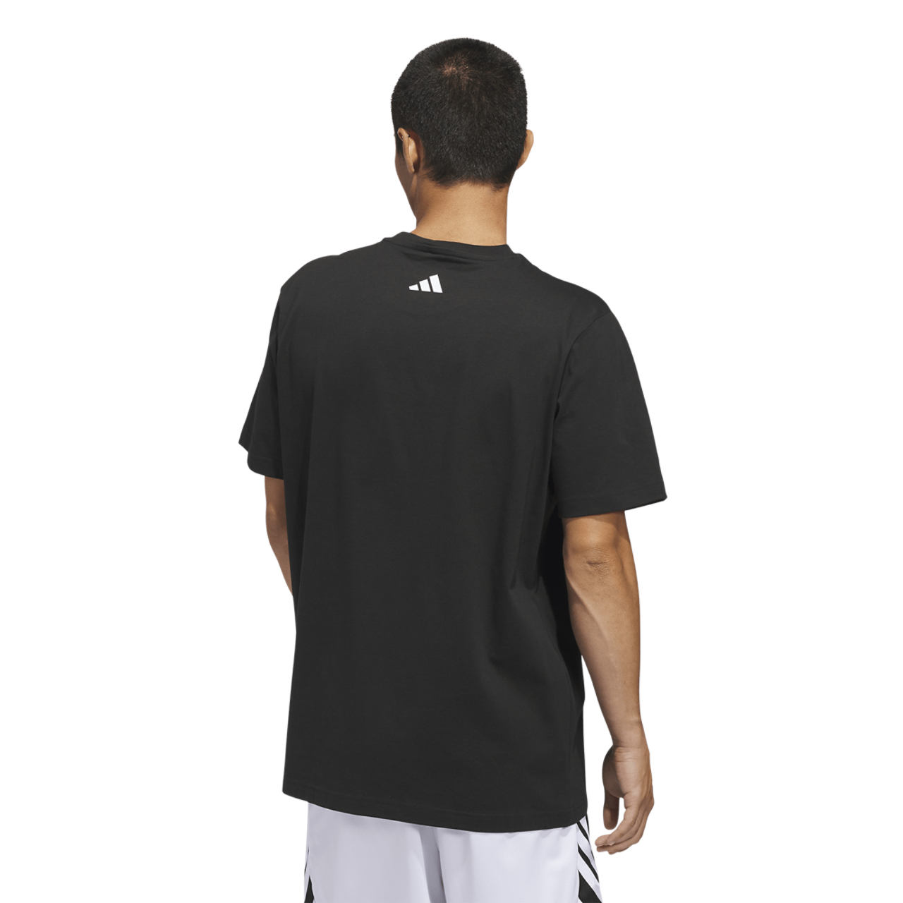 adidas Hoop Sanctuary Graphic T-Shirt Image 2 of 6. Tap to open photo gallery.