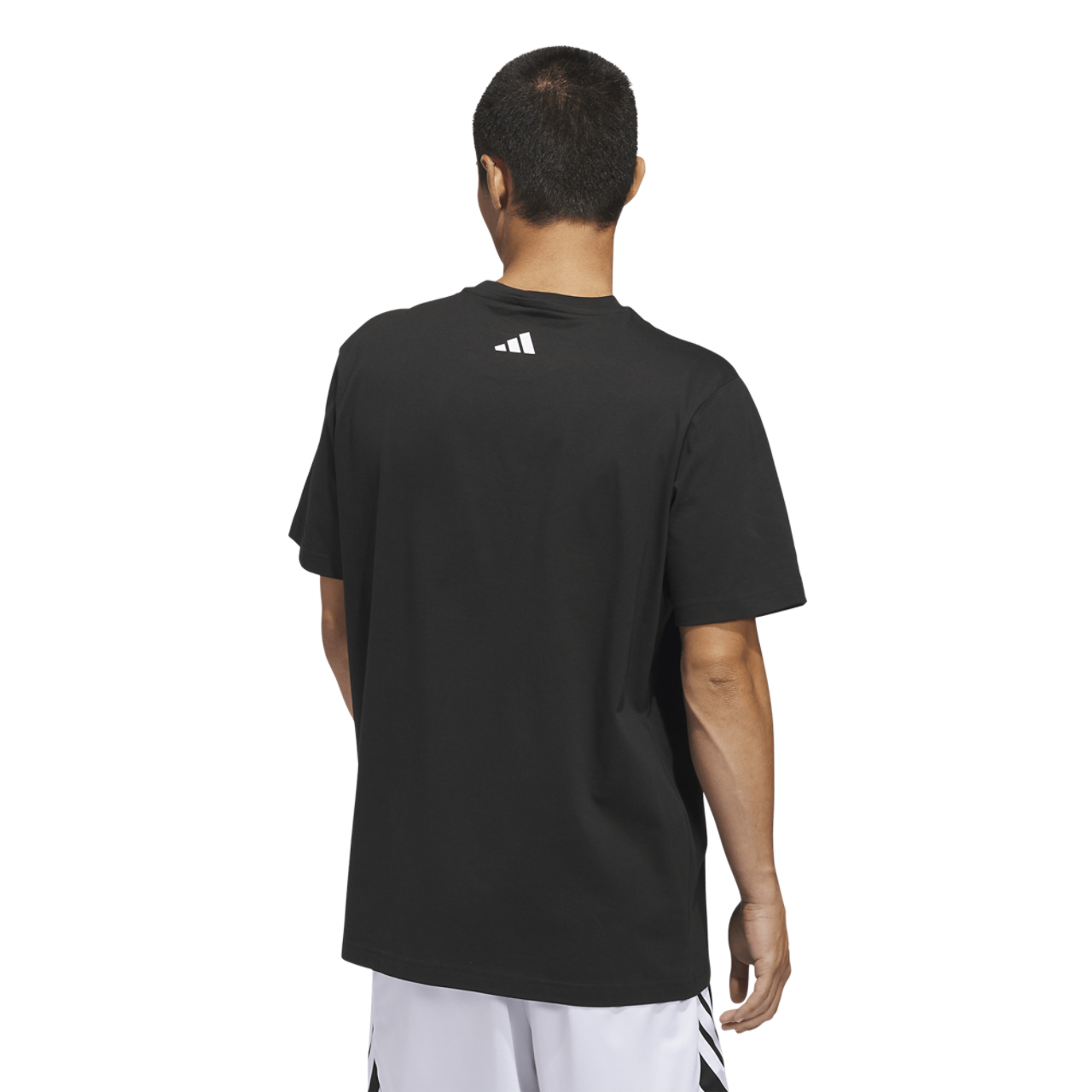 adidas Hoop Sanctuary Graphic T-Shirt Image 2 of 6. Tap to open photo gallery.