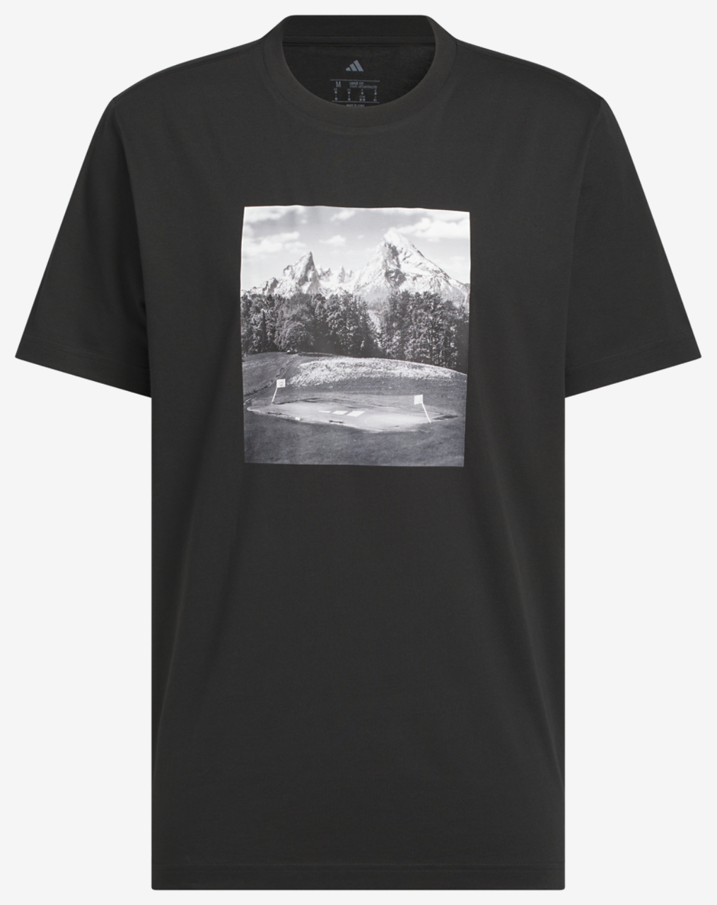 adidas Hoop Sanctuary Graphic T-Shirt Image 6 of 6. Tap to open photo gallery.