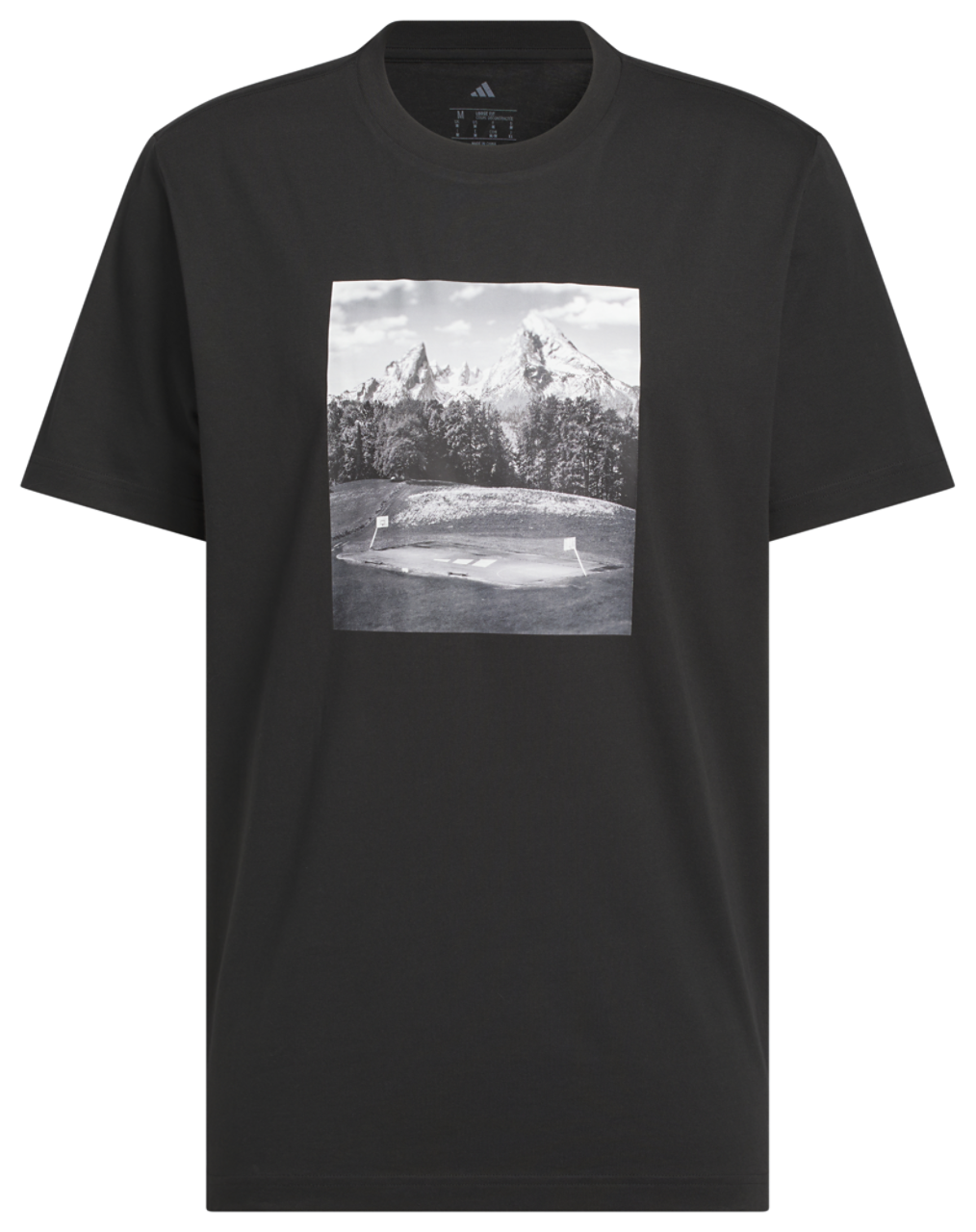 adidas Hoop Sanctuary Graphic T-Shirt Image 6 of 6. Tap to open photo gallery.