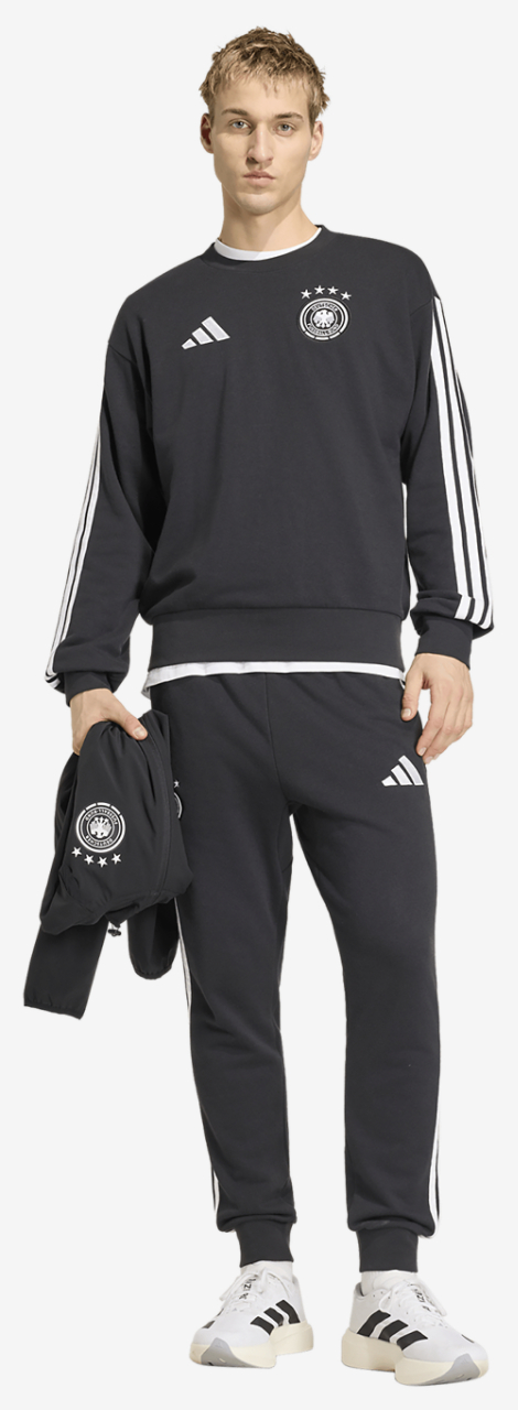 adidas Germany Dna Crew Sweat Image 3 of 6. Tap to open photo gallery.