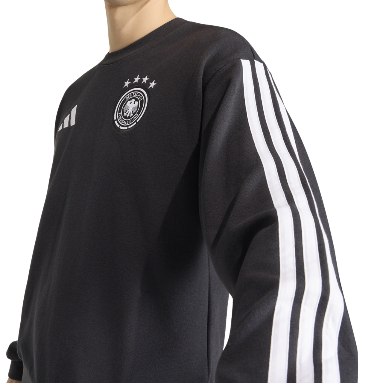 adidas Germany Dna Crew Sweat Image 5 of 6. Tap to open photo gallery.