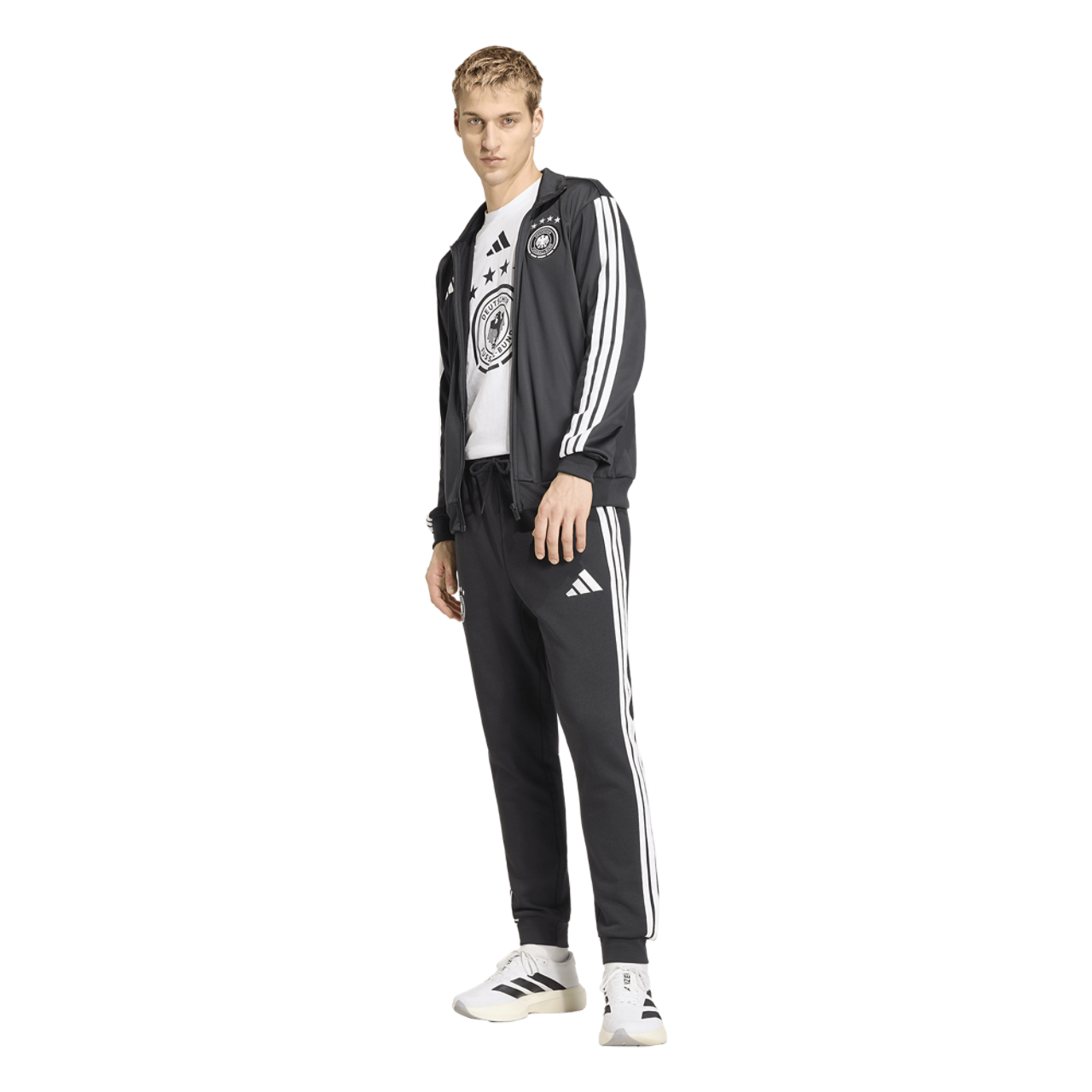 adidas Germany Dna Fleece Pants Image 5 of 6. Tap to open photo gallery.