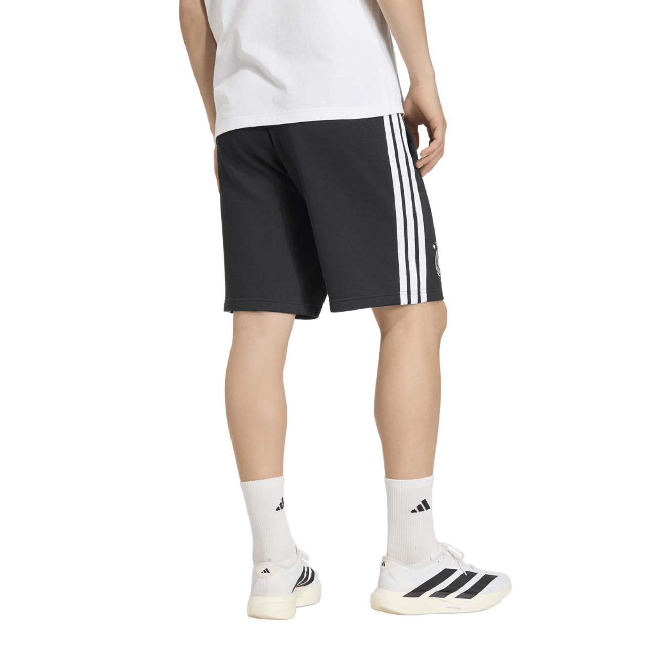 adidas Germany Alphaskin Fleece Shorts Image 2 of 6. Tap to open photo gallery.